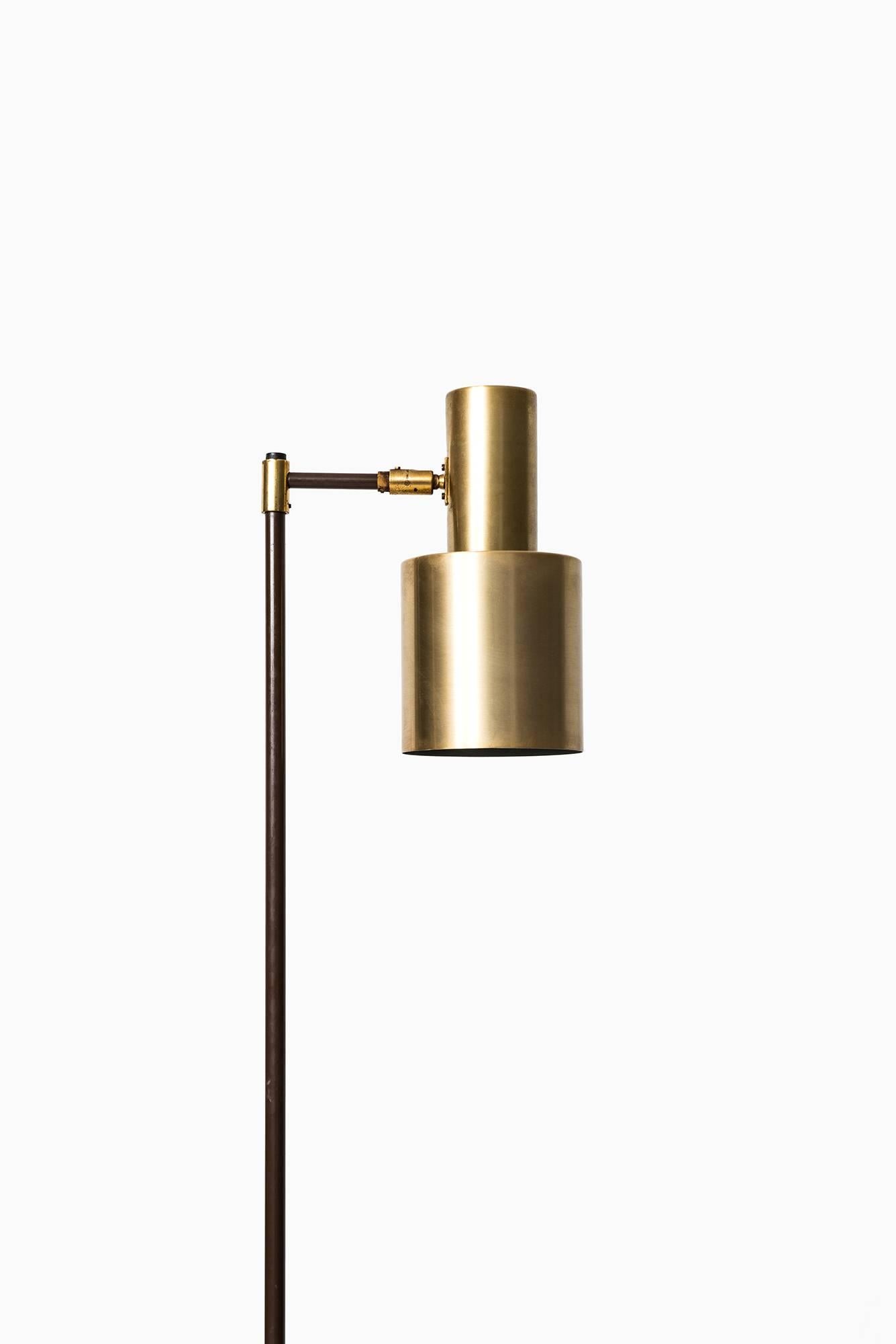 Danish Jo Hammerborg Floor Lamp Model Studio Produced by Fog & Mørup in Denmark