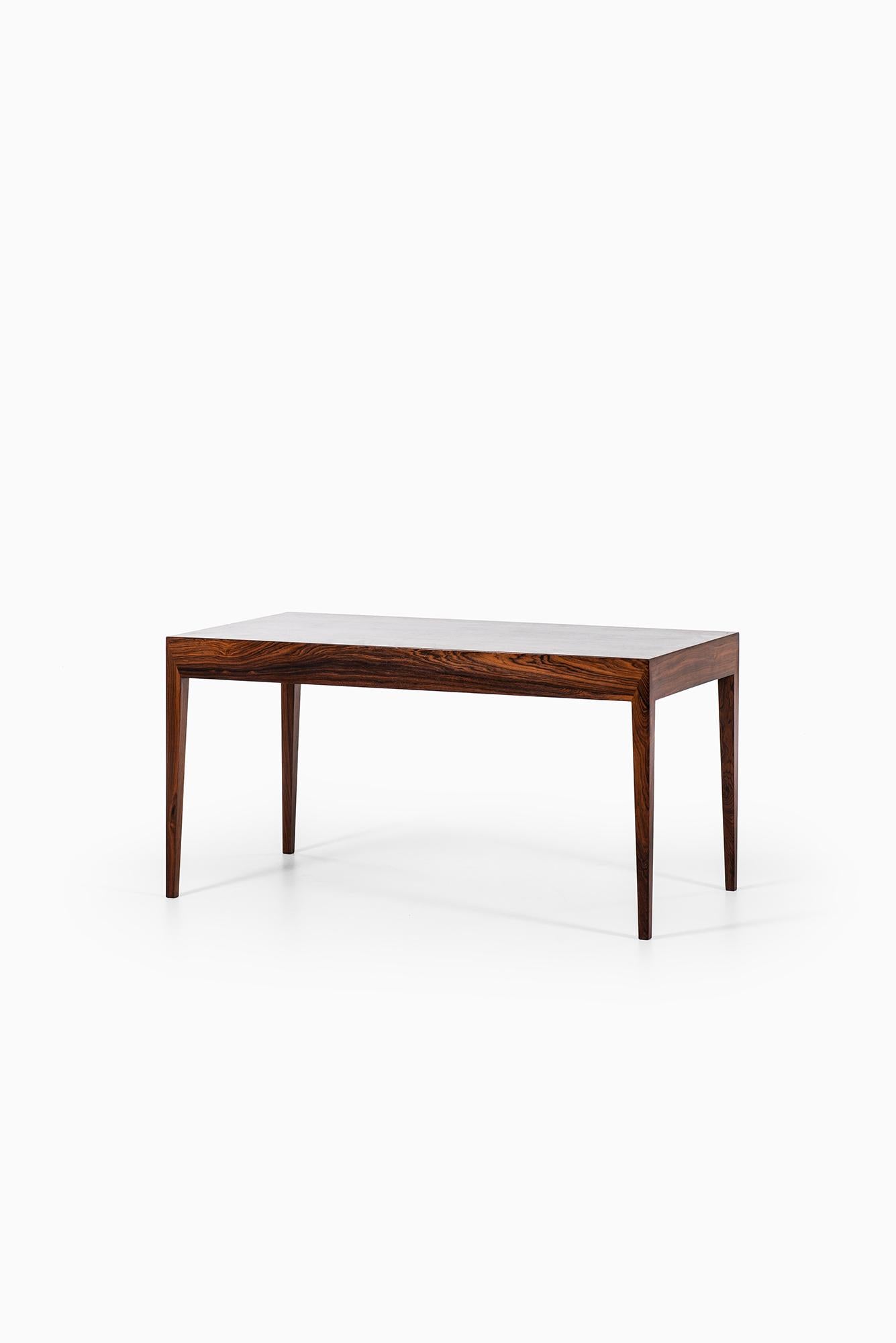 Severin Hansen Desk in Rosewood by Haslev Møbelsnedkeri in Denmark 5