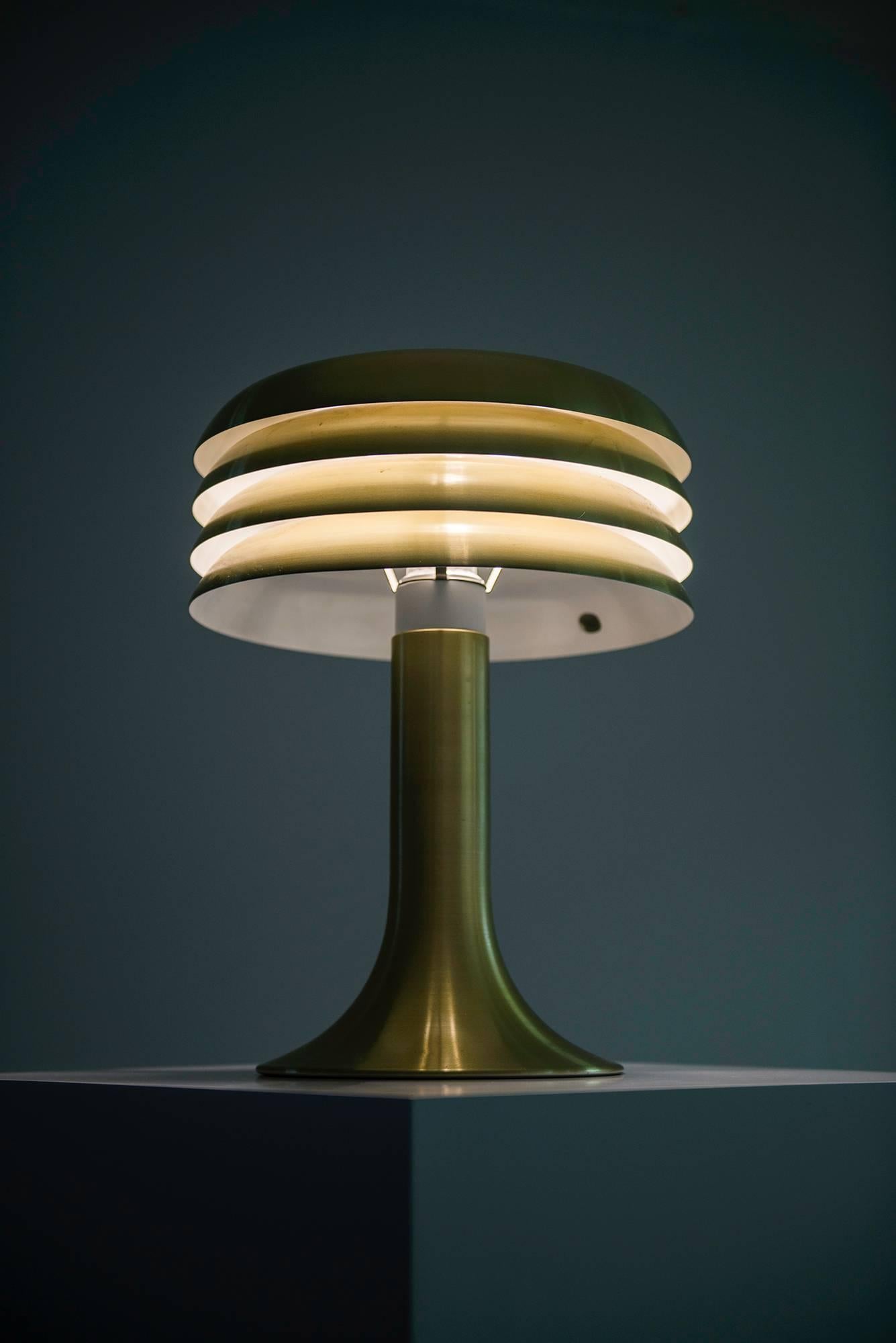 Brass Hans-Agne Jakobsson, Pair of Table Lamps, Model BN-26