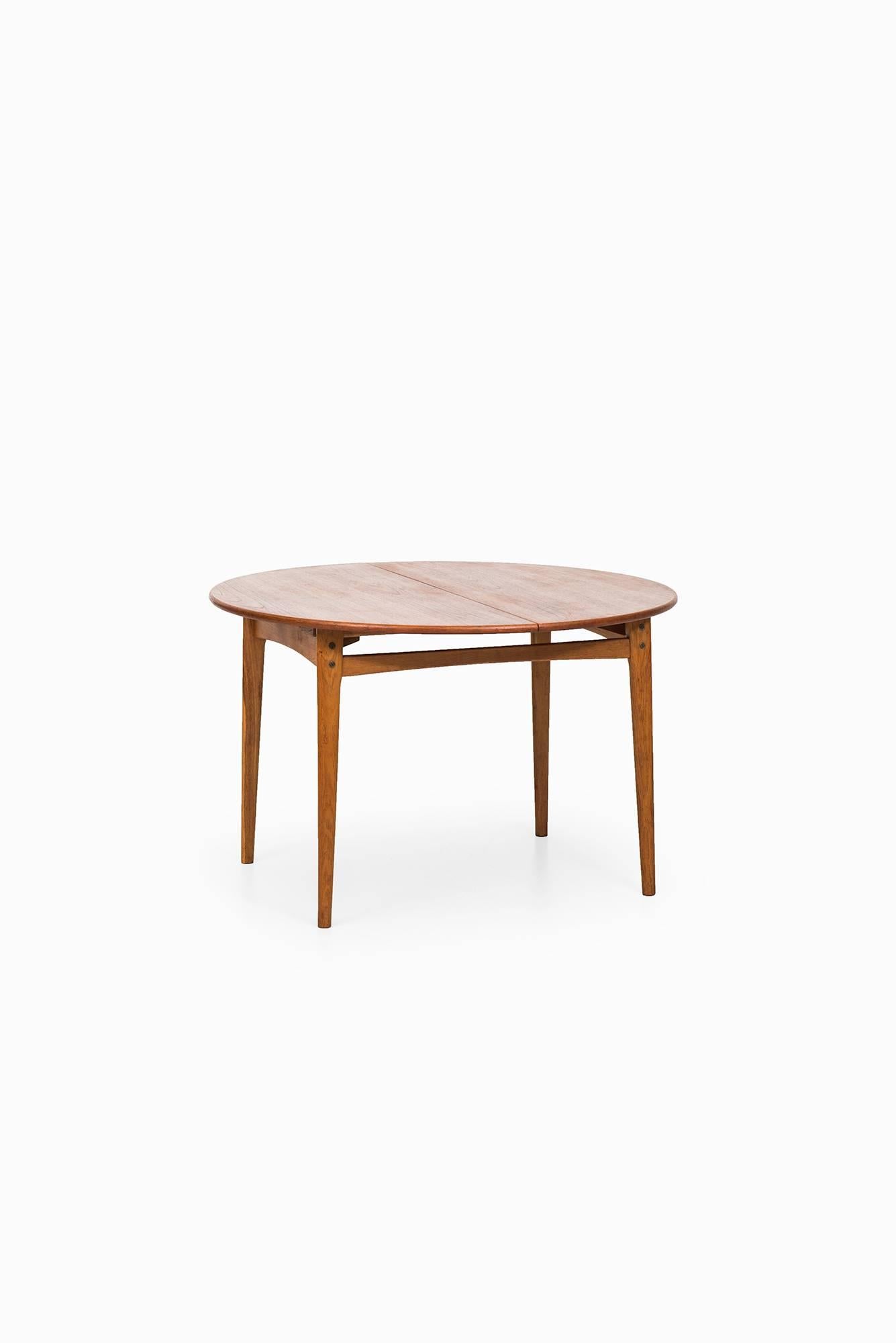 Mid-20th Century Midcentury Dining Table in Oak with Teak Top 