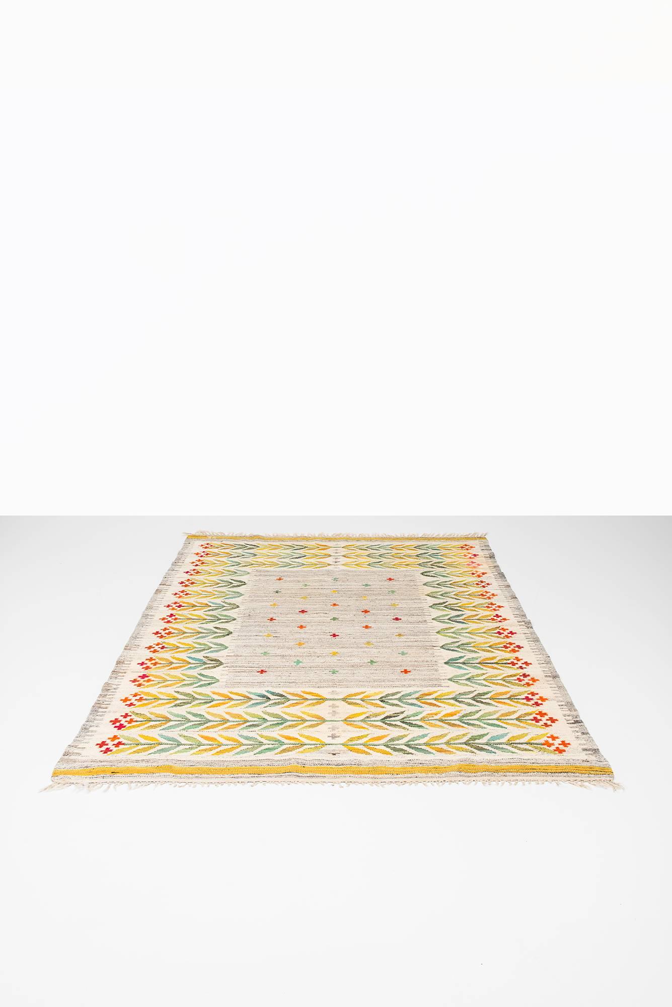 Mid-20th Century Rölakan Carpet by Wanda Krakow in Poland