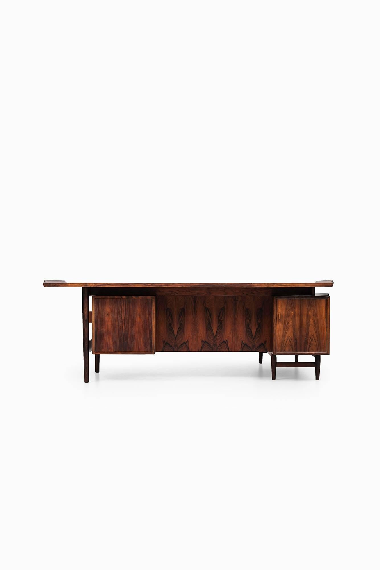 Arne Vodder L-shaped desk with sideboard model 209 In Excellent Condition In Limhamn, Skåne län