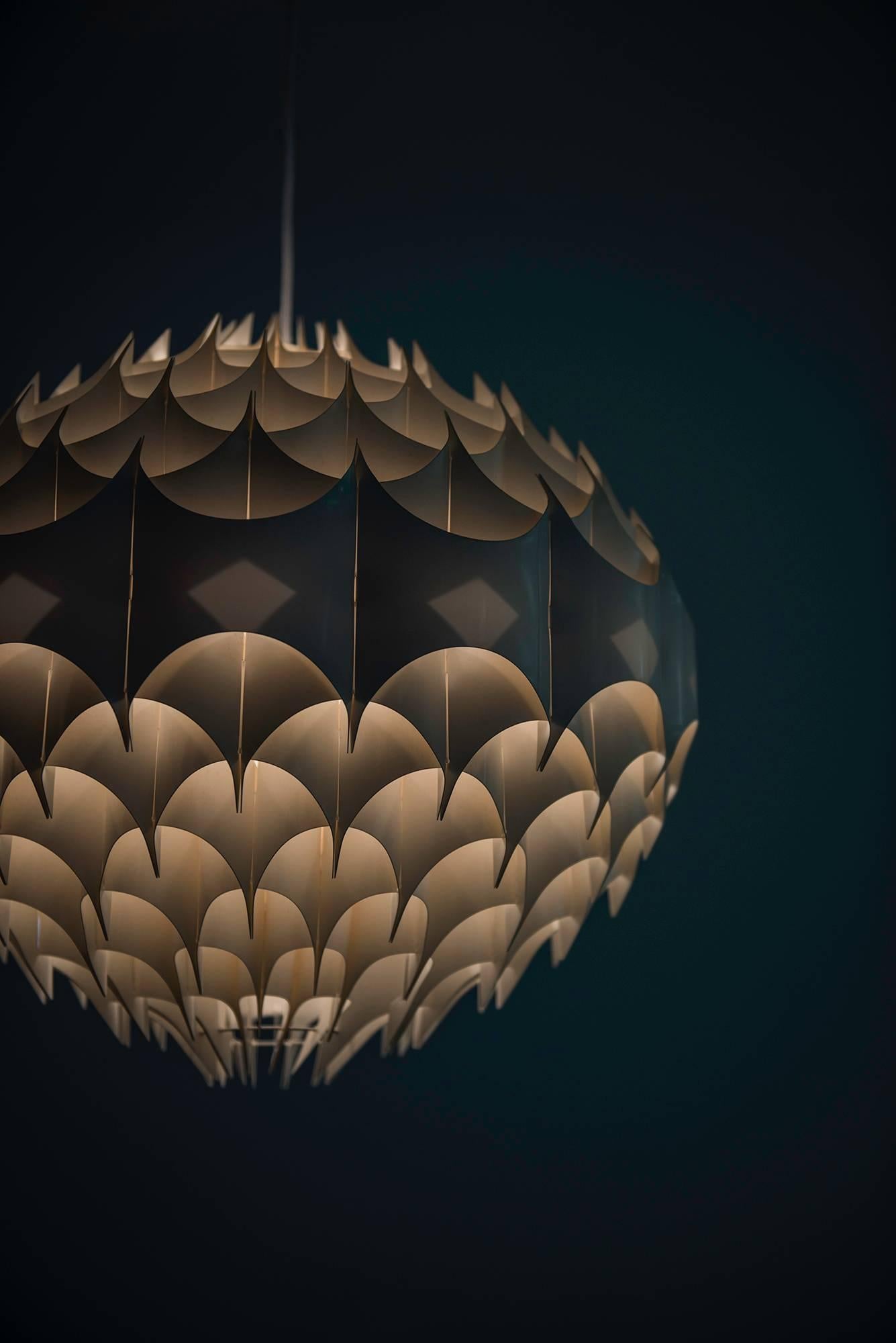 Mid-Century Modern Havlova Milanda ceiling lamp model Rhythmic produced by Vest in Austria