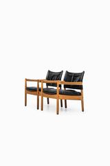 Gunnar Myrstrand Easy Chairs by Källemo in Sweden