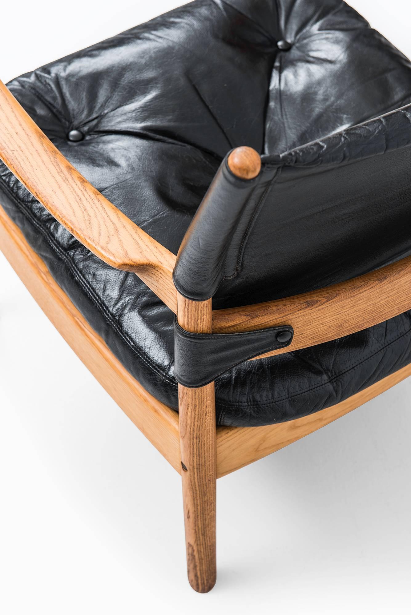 Swedish Gunnar Myrstrand Easy Chairs by Källemo in Sweden