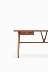 Hans Wegner Wishbone / Model JH 563 Desk by Johannes Hansen in Denmark