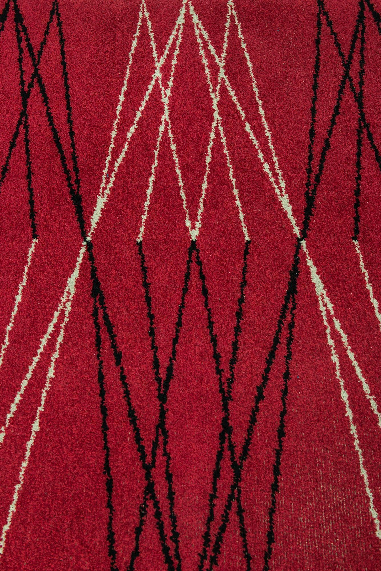 Aina Kånge Carpet Model Bruzaholm by Tabergs Yllefabrik in Sweden In Excellent Condition In Limhamn, Skåne län