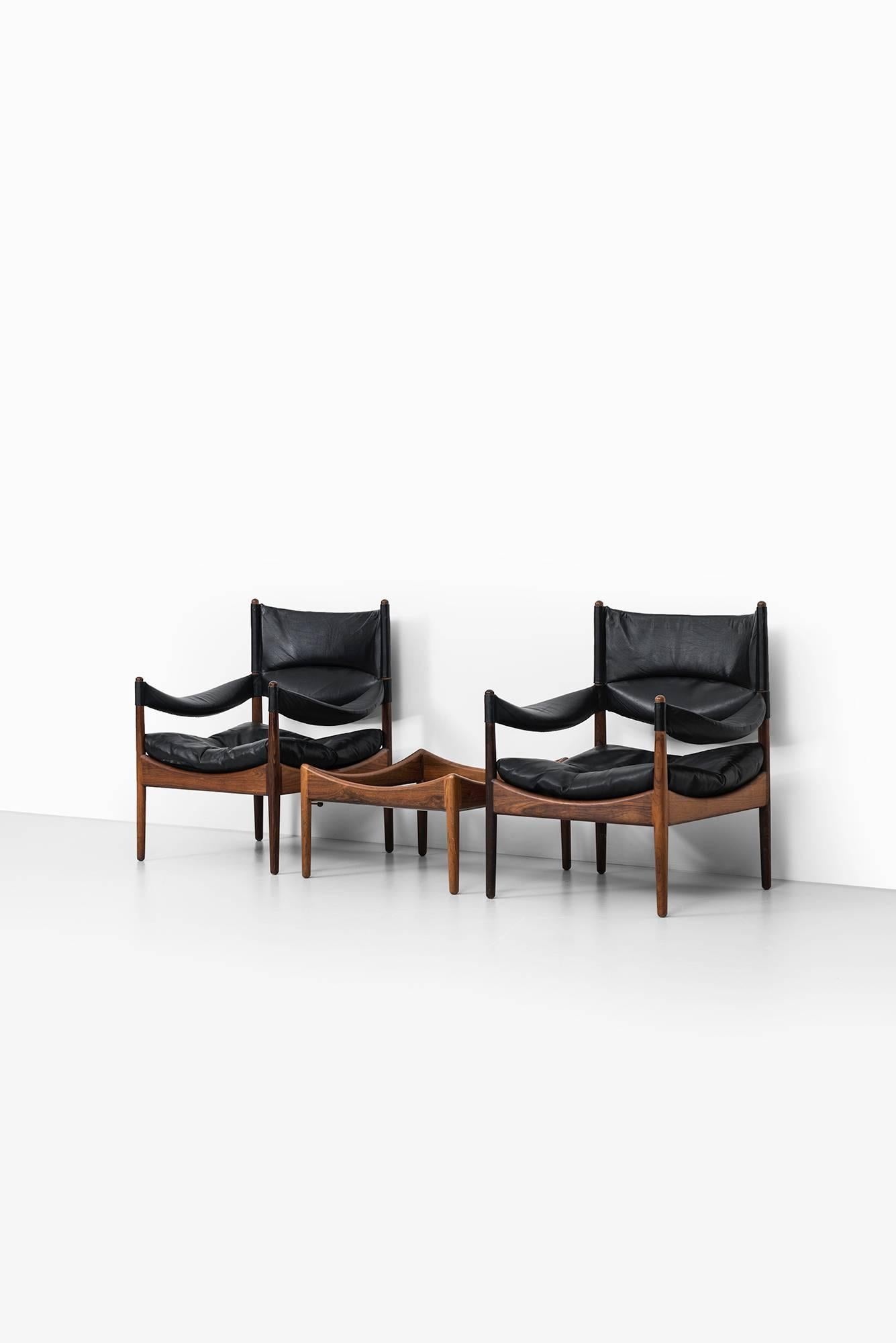Mid-Century Modern Kristian Solmer Vedel Seating Group Model Modus