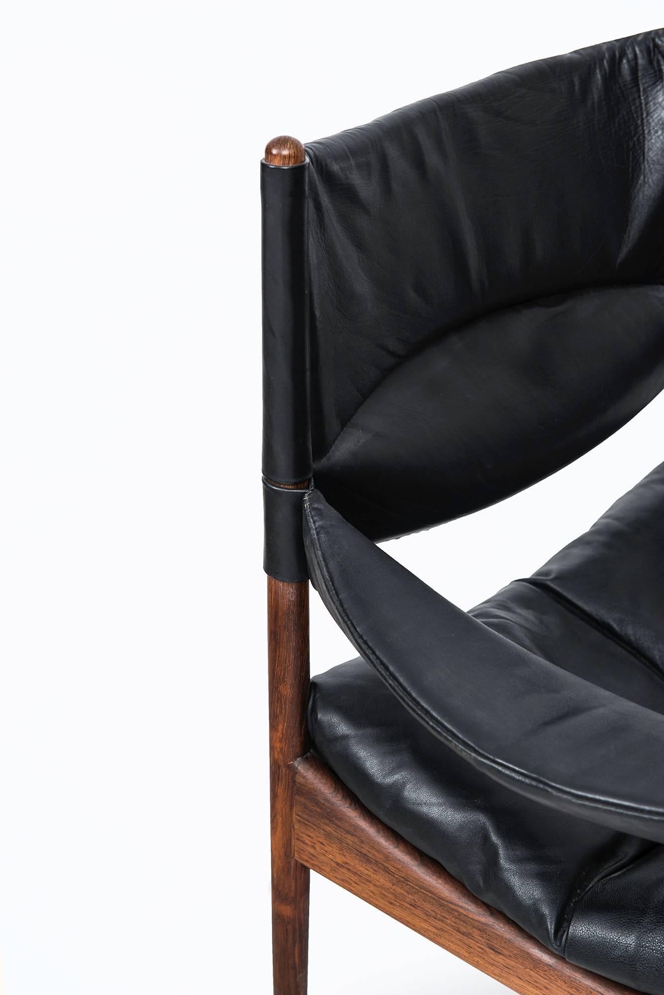 Rare seating group model Modus designed by Kristian Solmer Vedel. Produced by Søren Willadsen Møbelfabrik in Denmark.