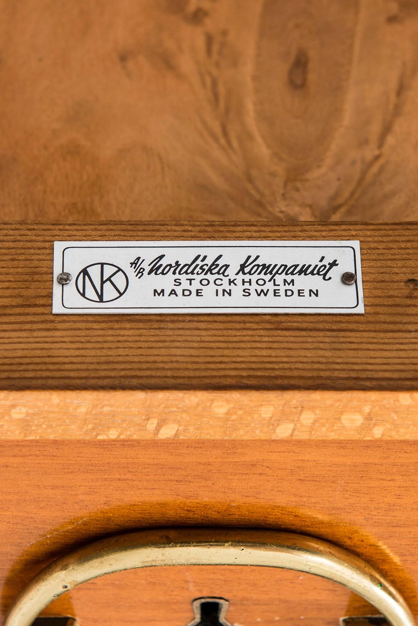Mid-20th Century David Rosén Bedside Tables by Nordiska Kompaniet in Sweden