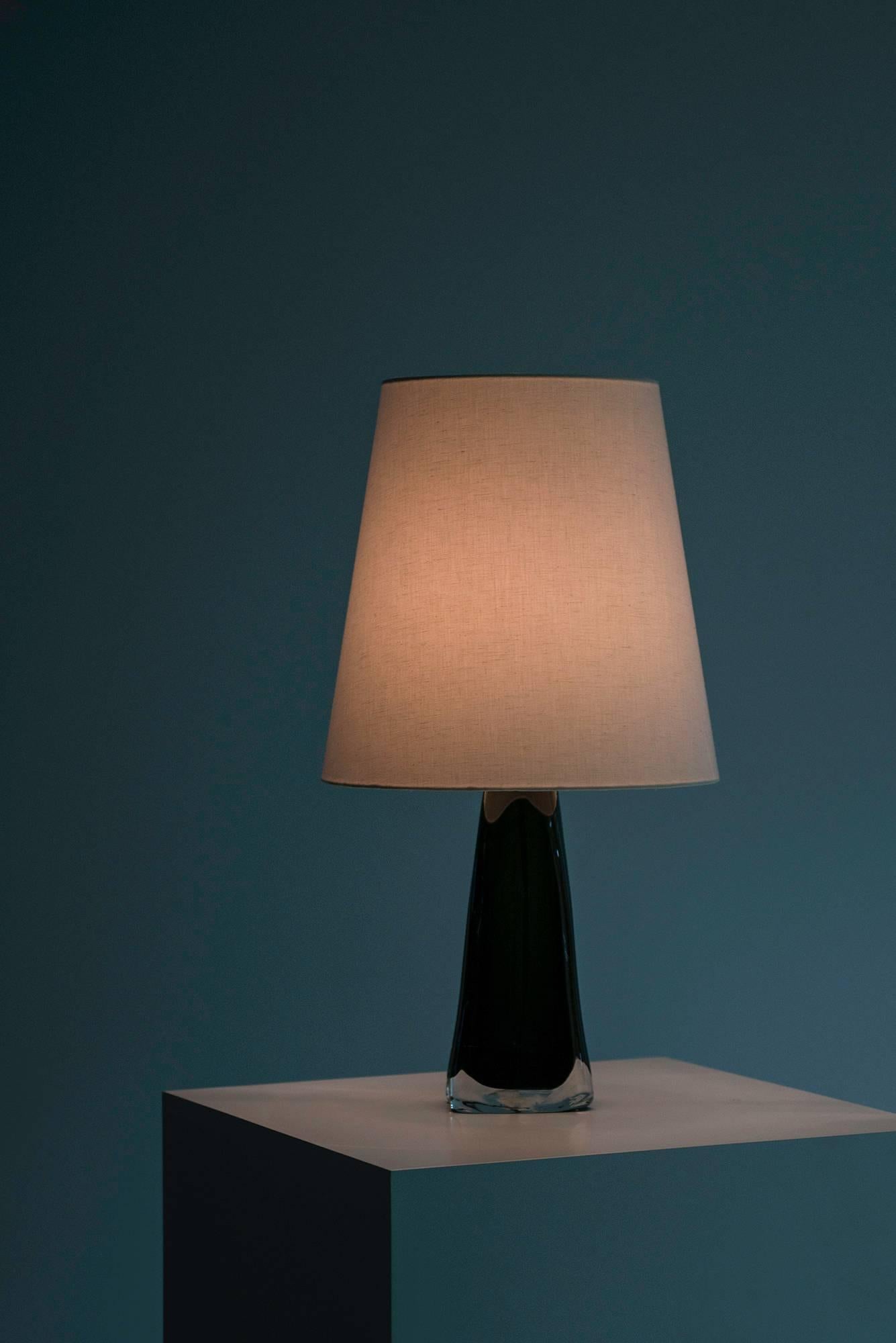Carl Fagerlund Table Lamps, Model RD-1323, by Orrefors in Sweden In Excellent Condition In Limhamn, Skåne län