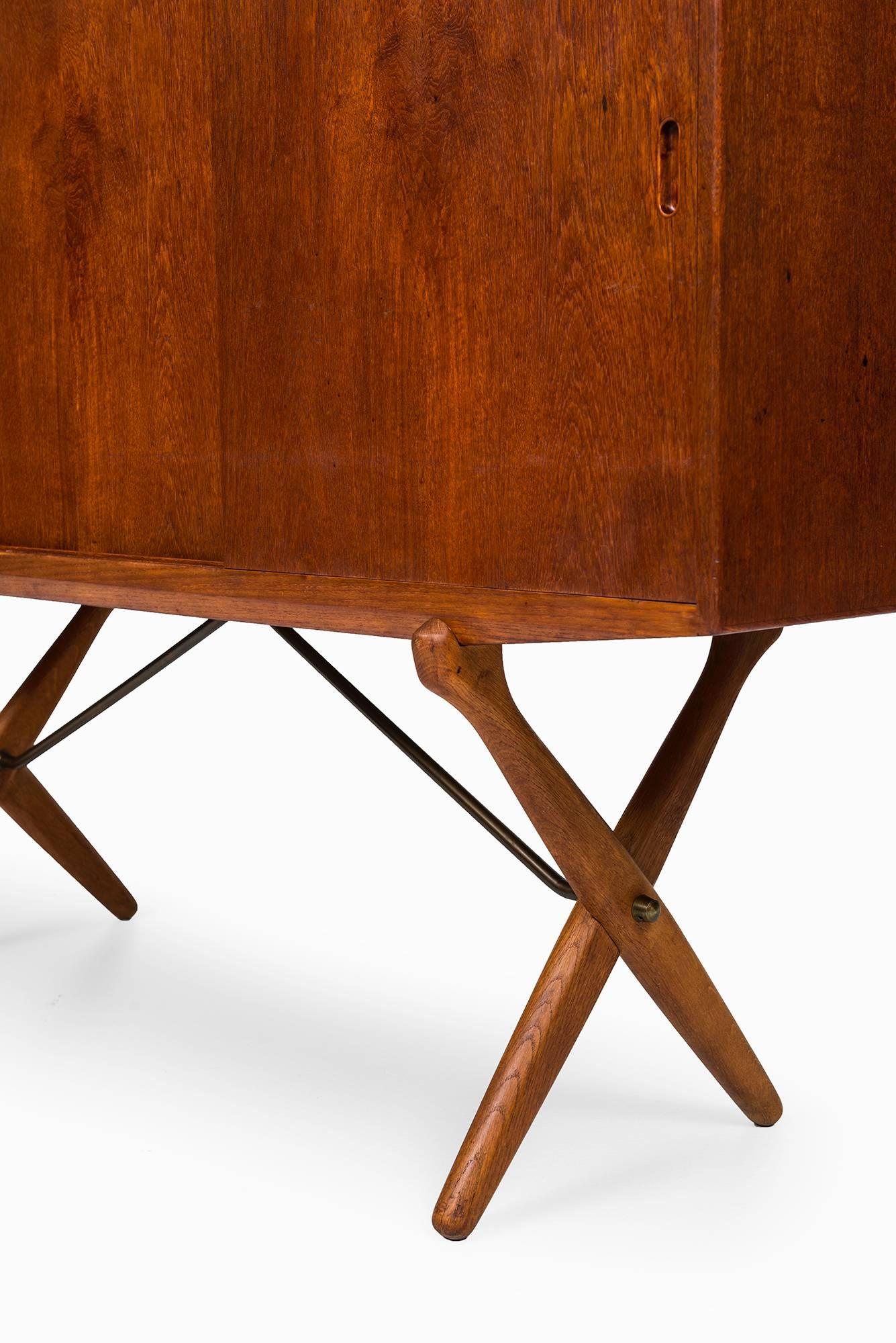 Scandinavian Modern Rare Sideboard Designed by Hans Wegner and Produced by Andreas Tuck in Denmark