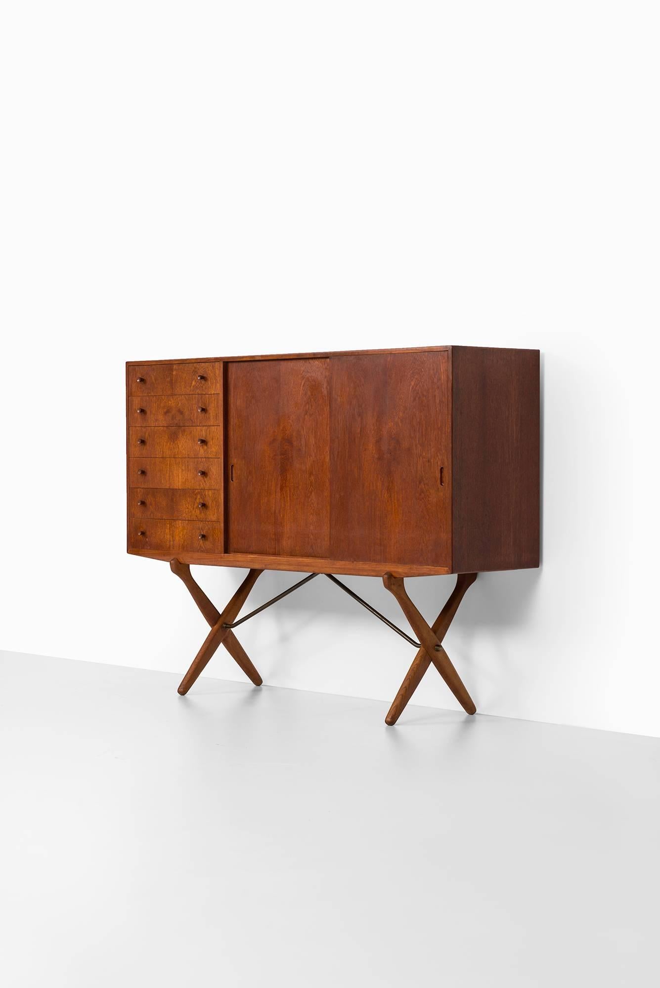 Rare Sideboard Designed by Hans Wegner and Produced by Andreas Tuck in Denmark 3