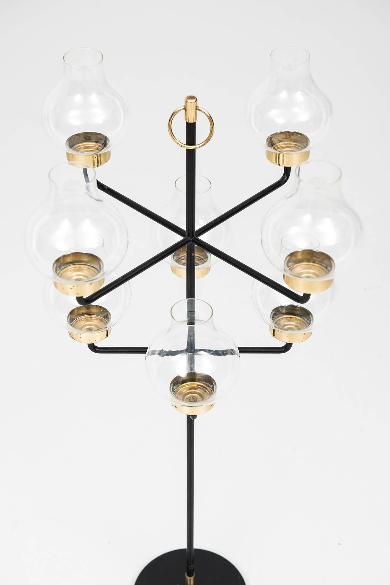 Mid-Century Modern Anders Pehrson chandelier par Atelj Lyktan à hus, Suède en vente