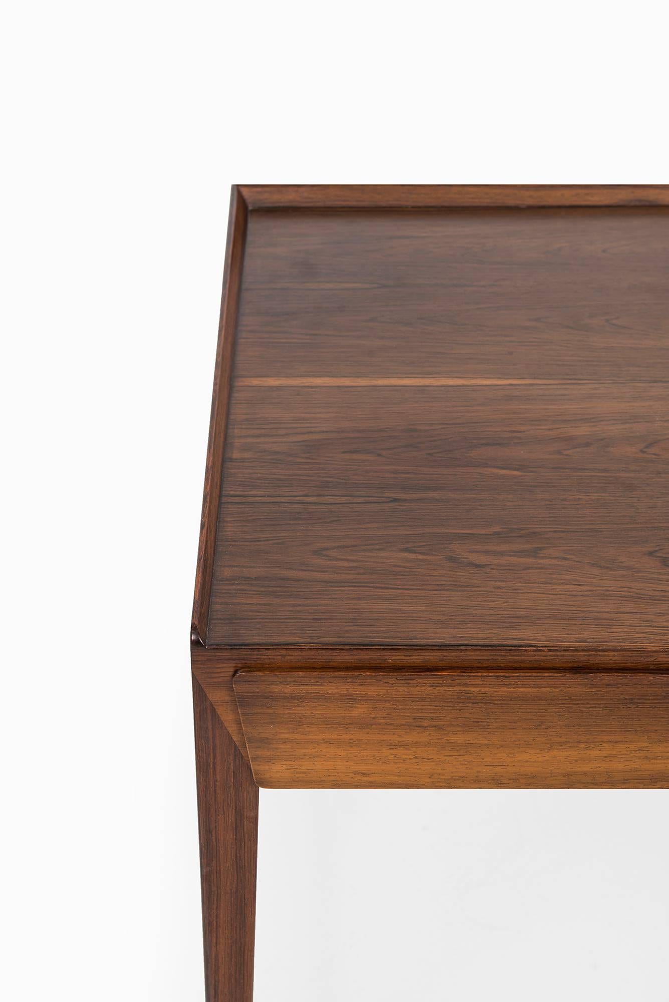 Frode Holm desk in rosewood by Illums Bolighus in Denmark 1