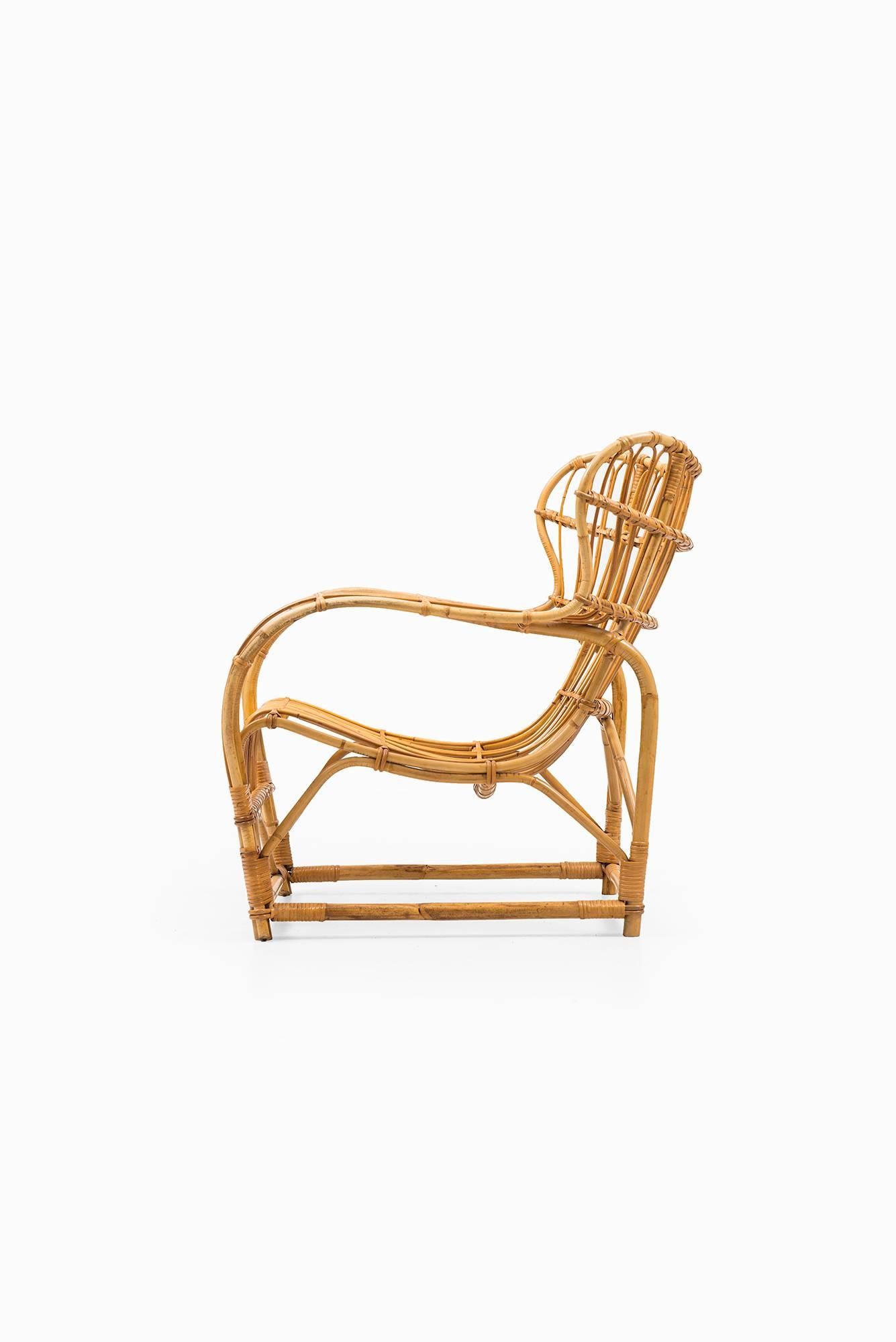 Danish Viggo Boesen Easy Chairs by E.V.A. Nissen & Co in Denmark