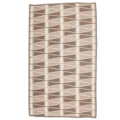 Mid-Century Swedish Carpet with Geometric Pattern 3