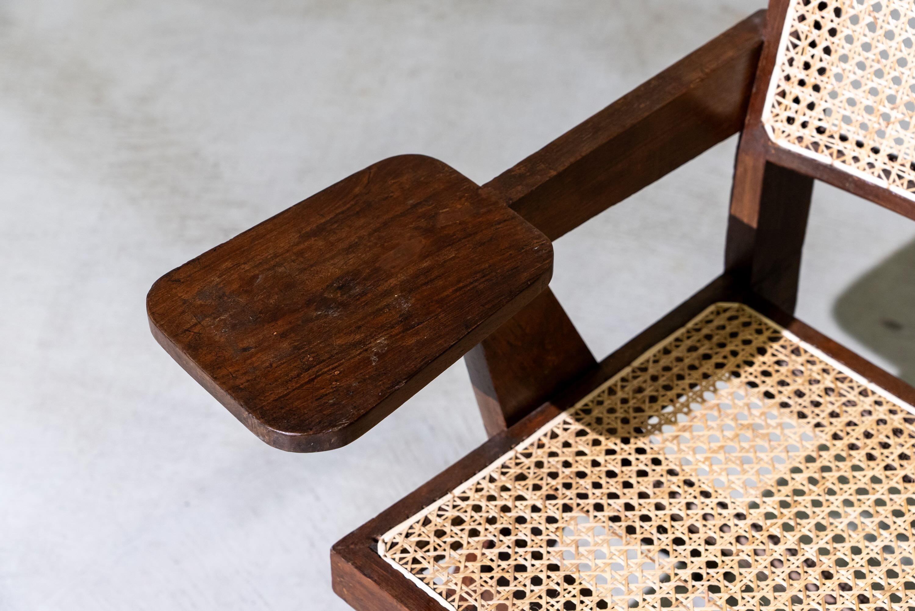 20ième siècle Chaise de table de Pierre Jeanneret, vers 1960 en vente
