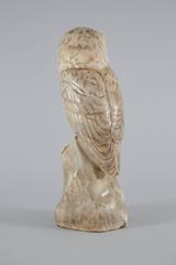 Sculpture of an Alabaster Owl