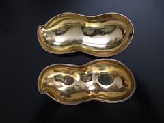 Silver Plated Peanut Shaped Dish by FB Rodgers