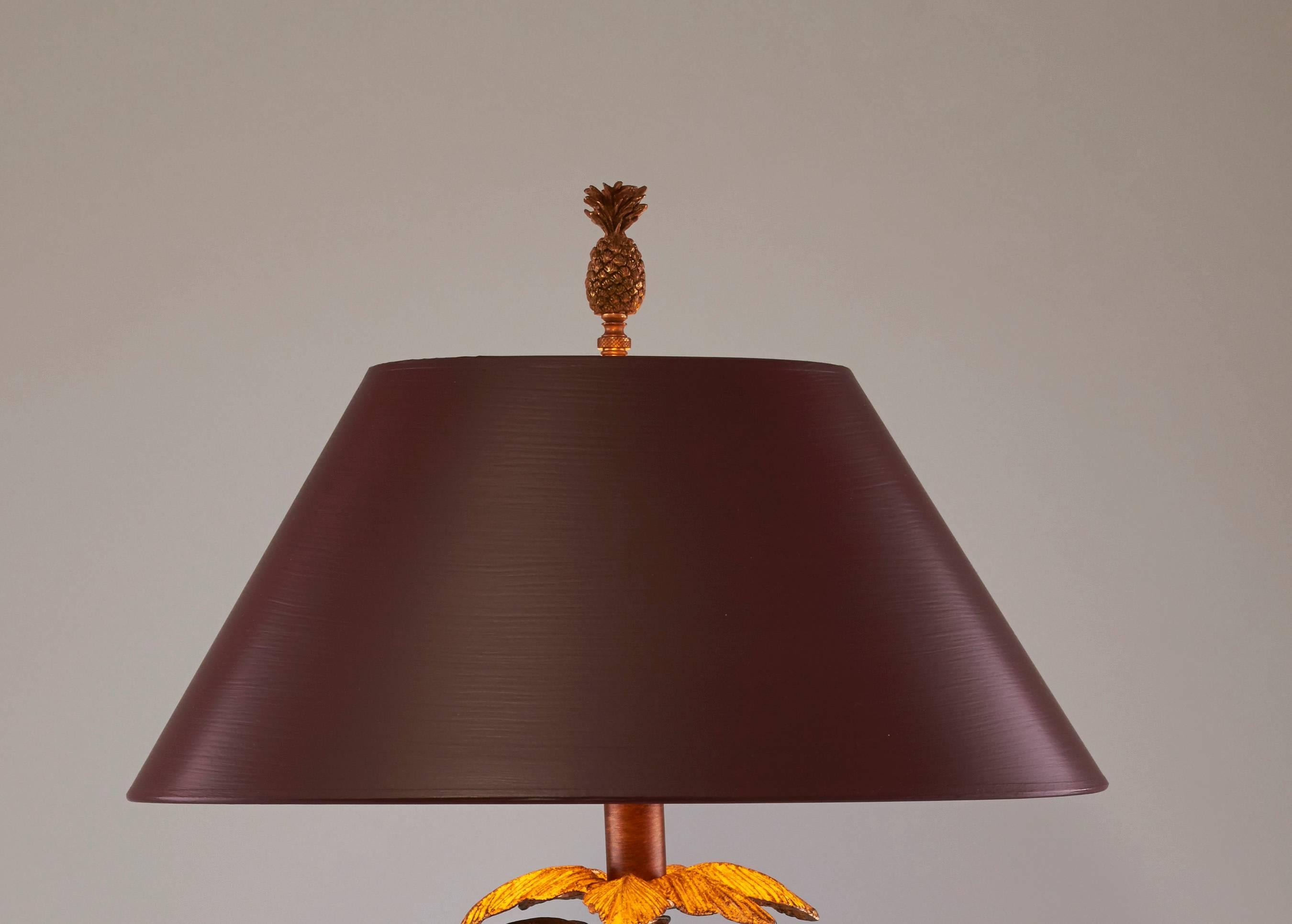 copper monkey lamp