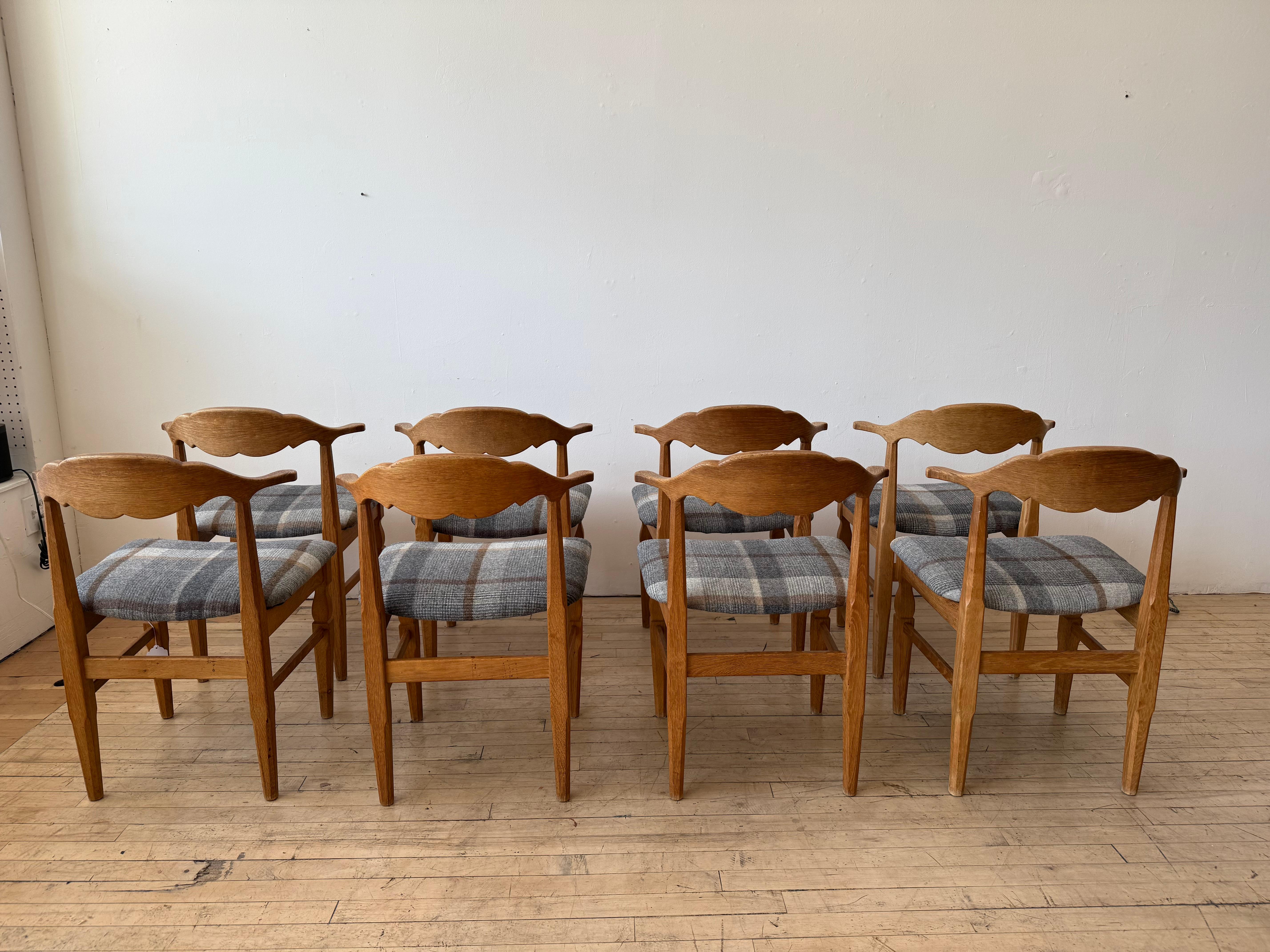 Scandinavo moderno Sedie da pranzo Henning Kjaernulf in vendita