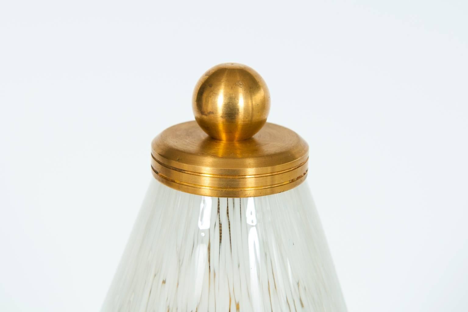 Italian Venetian Table Lamp in Murano Glass, 1980s 3