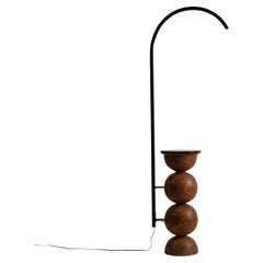 Ball arc floor lamp