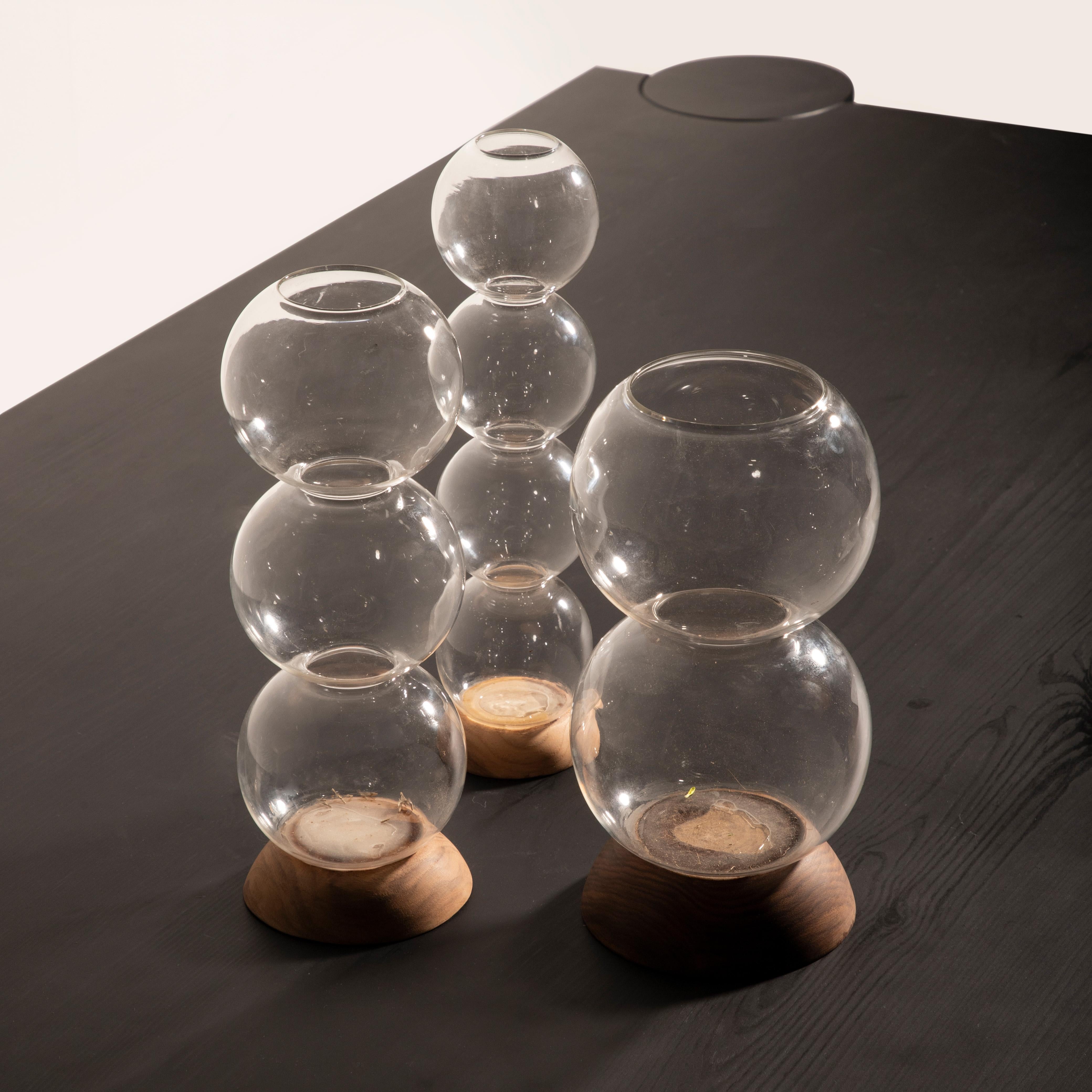 Ball Pack Vase - Set of 3 In New Condition For Sale In New Delhi, IN