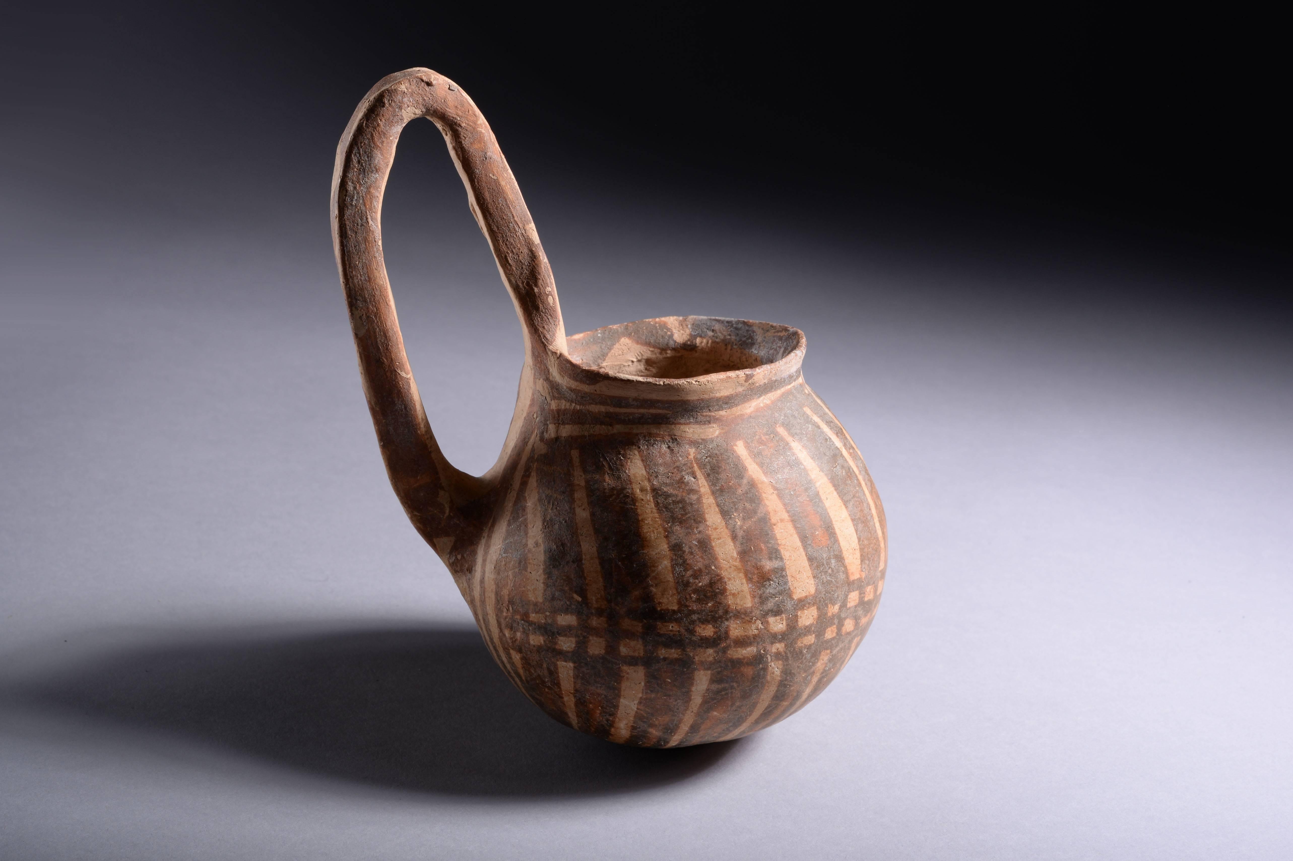 Ancient Greek Cypriot Bronze Age Cup, 1900 BC In Excellent Condition In London, GB