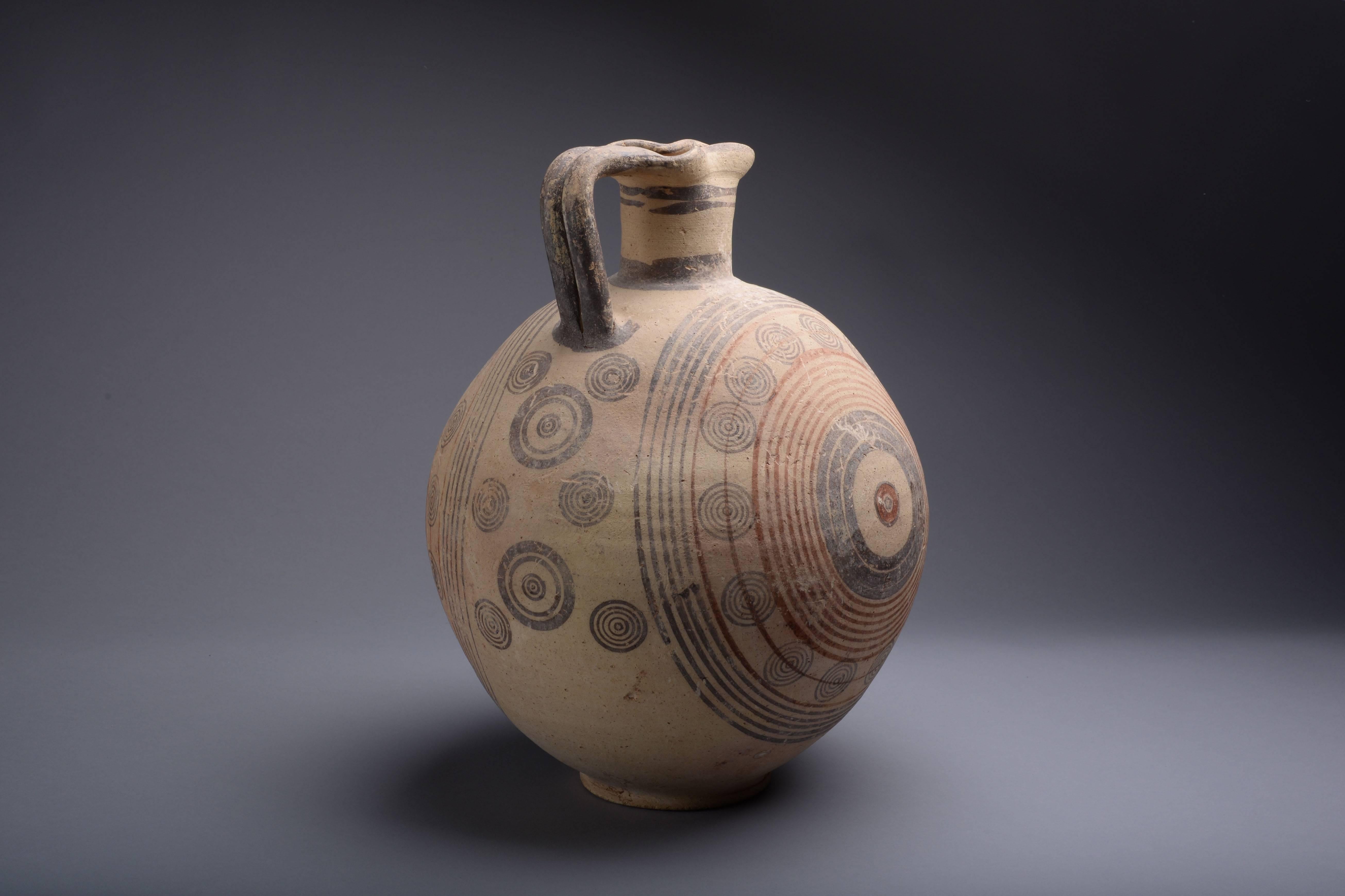 Ancient Greek Cypriot Geometric Amphora, 800 BC In Excellent Condition In London, GB