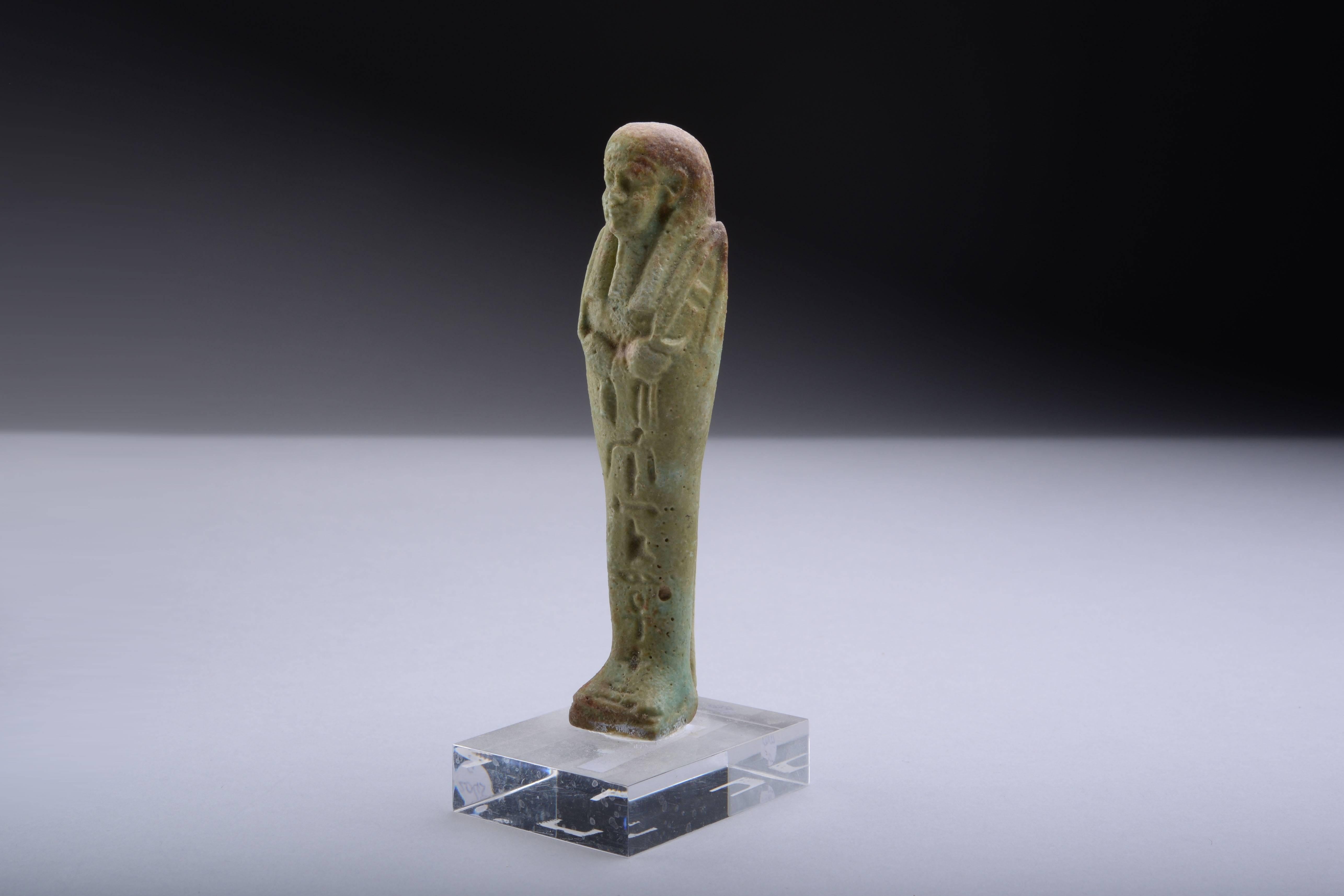 Ancient Egyptian Shabti, 664 BC In Excellent Condition In London, GB
