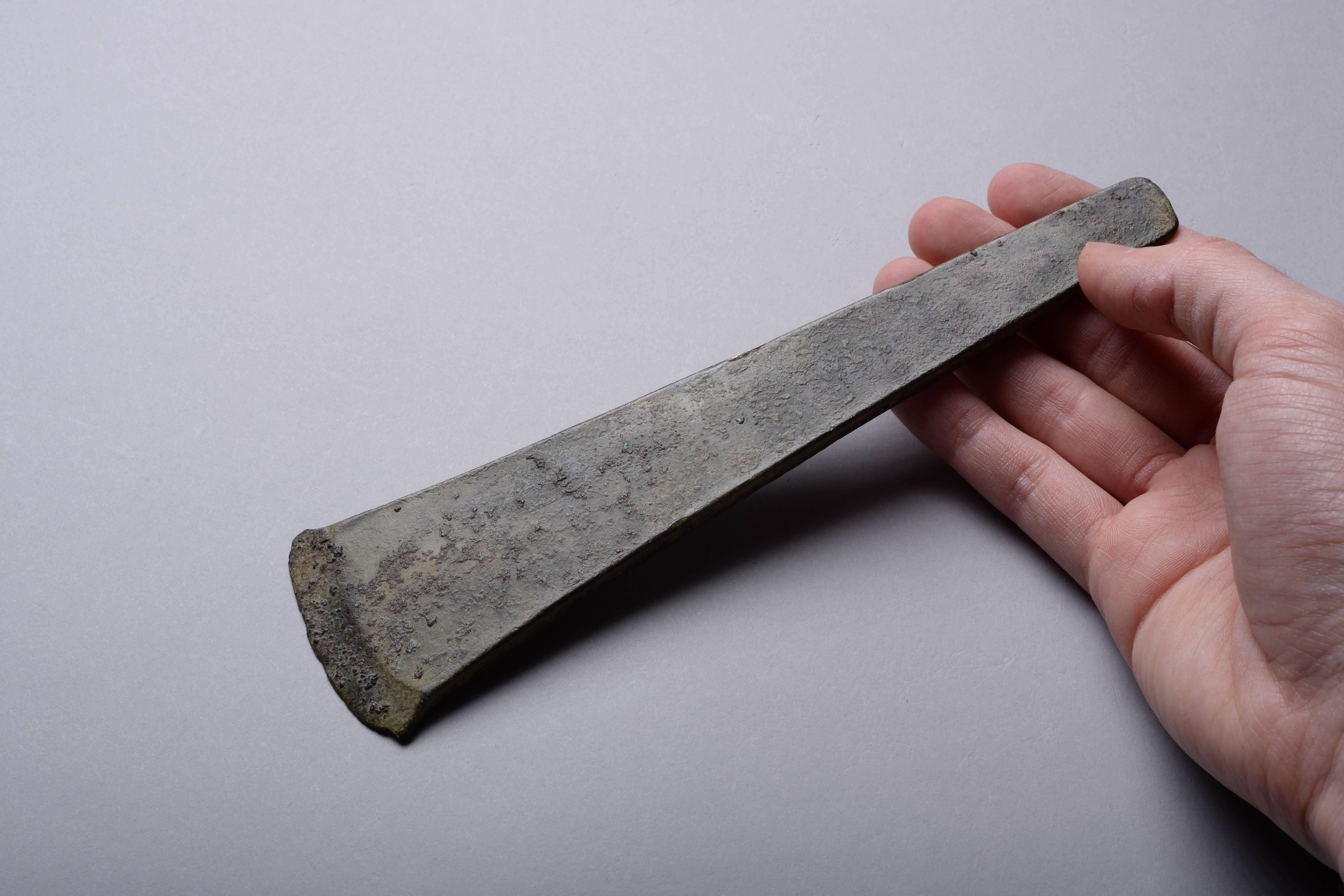 Prehistoric Ancient European Bronze Age Axe, 1400 BC