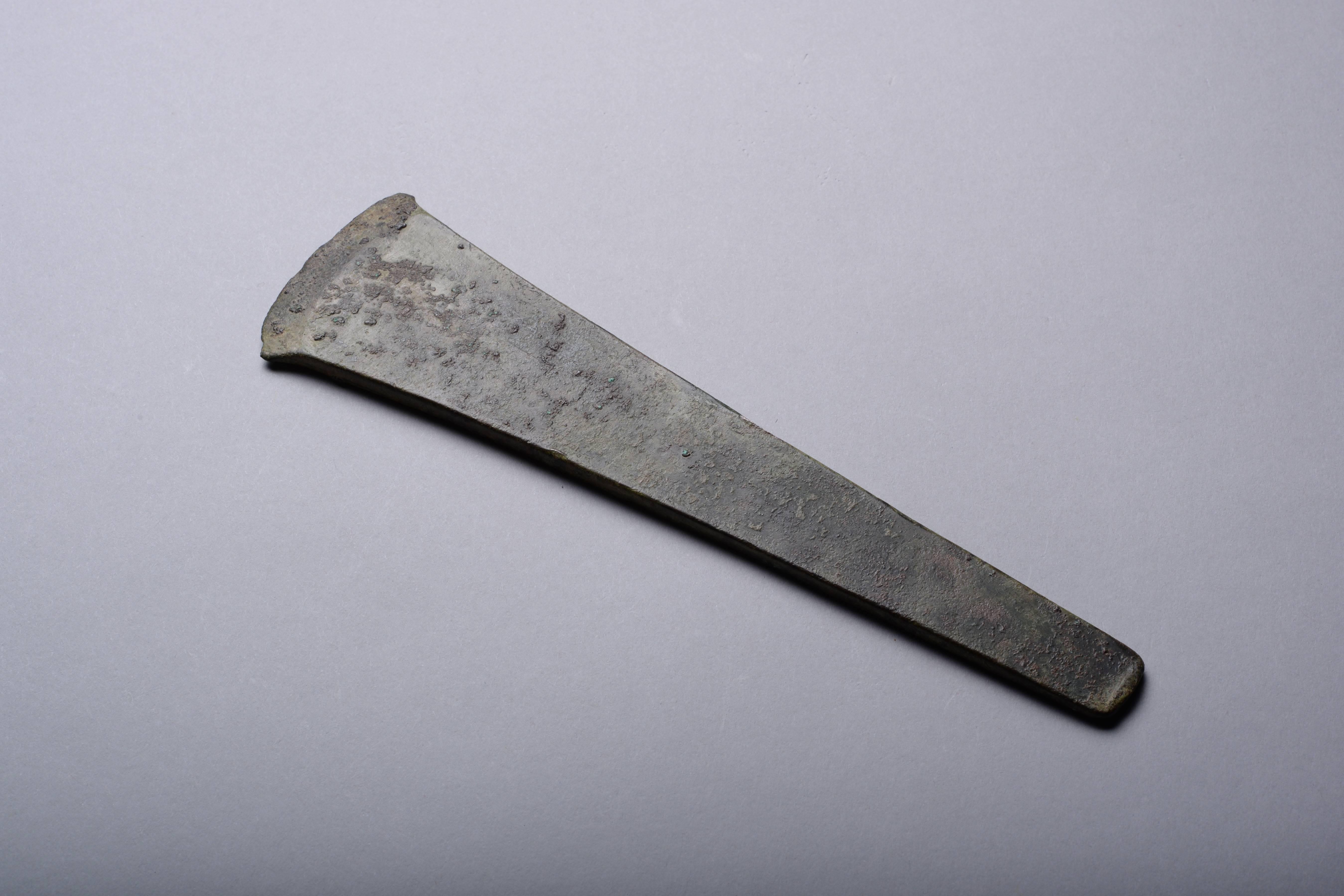 Ancient European Bronze Age Axe, 1400 BC In Excellent Condition In London, GB