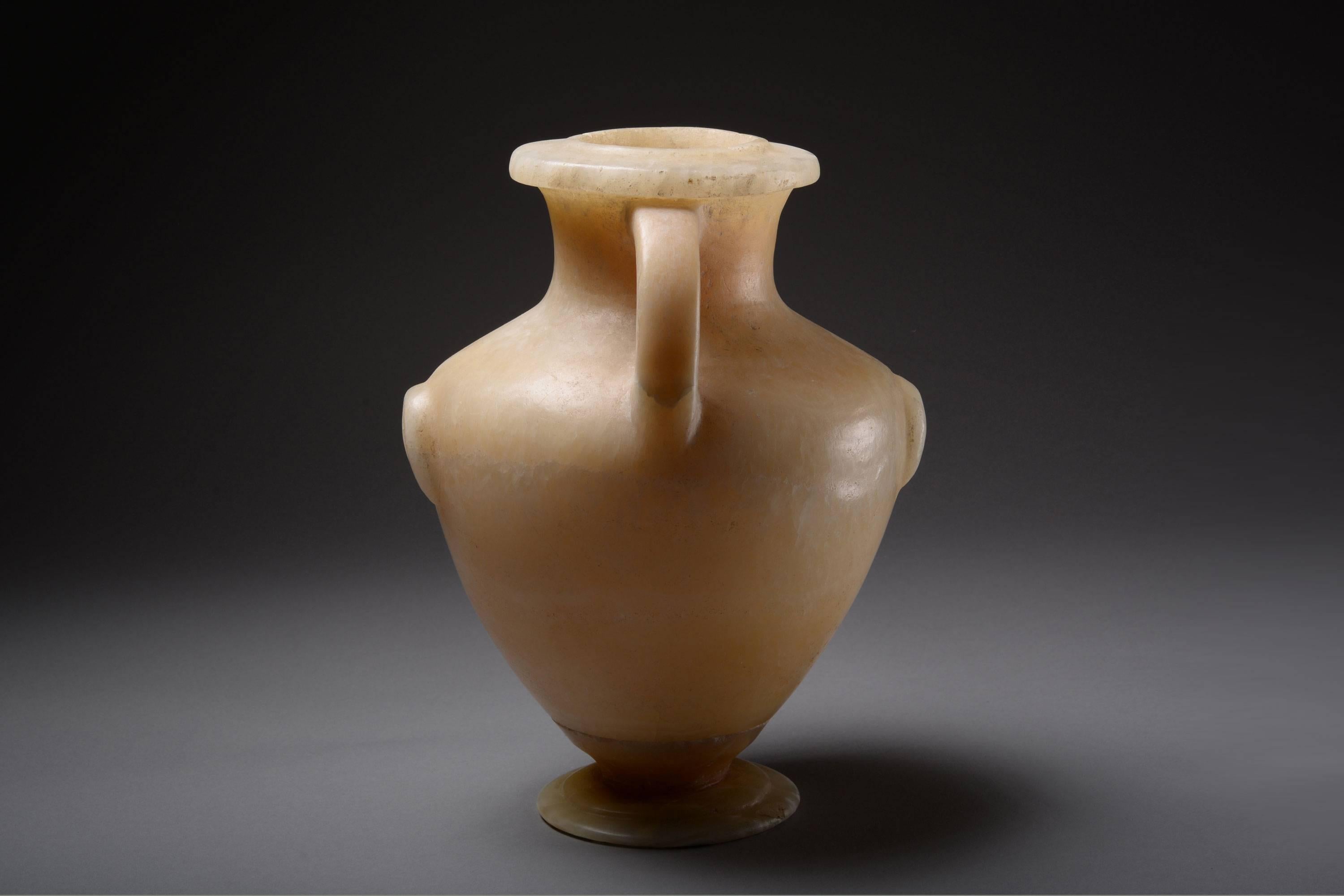 alabaster vase egypt