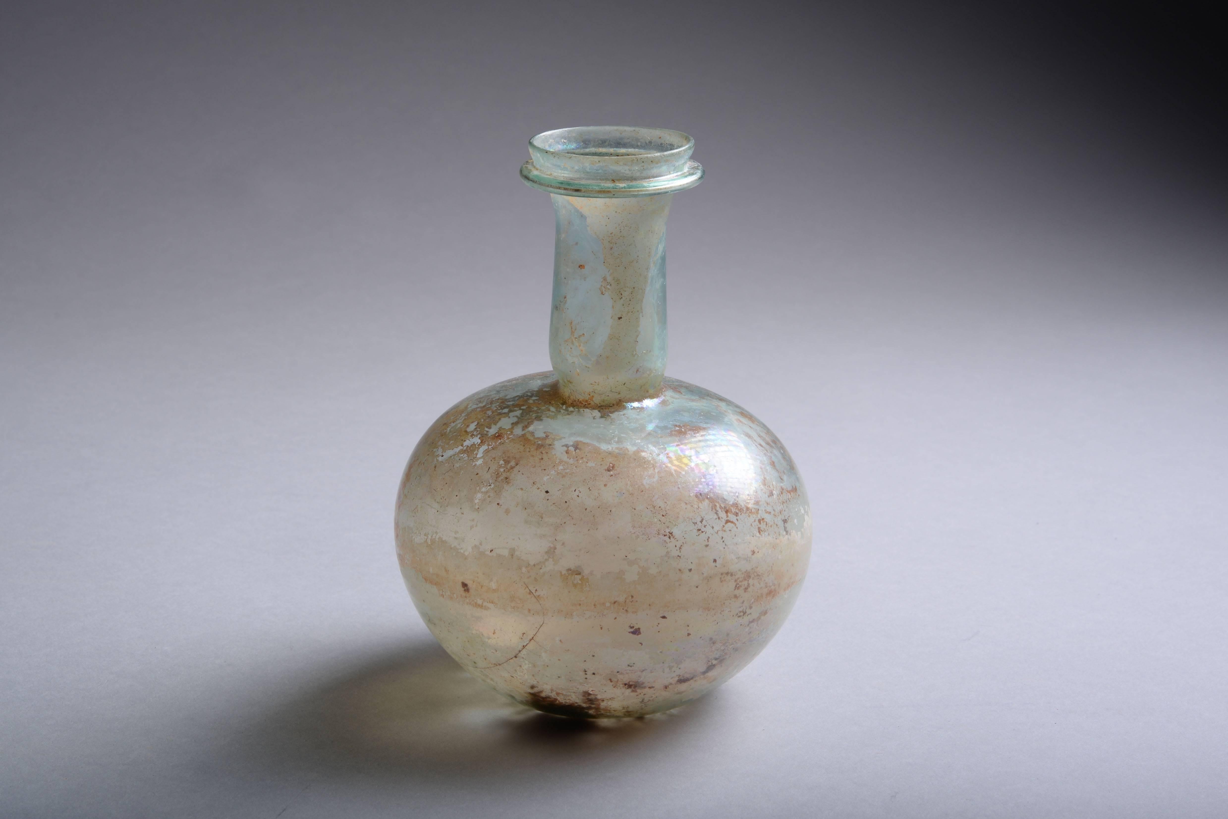 ancient glass bottles