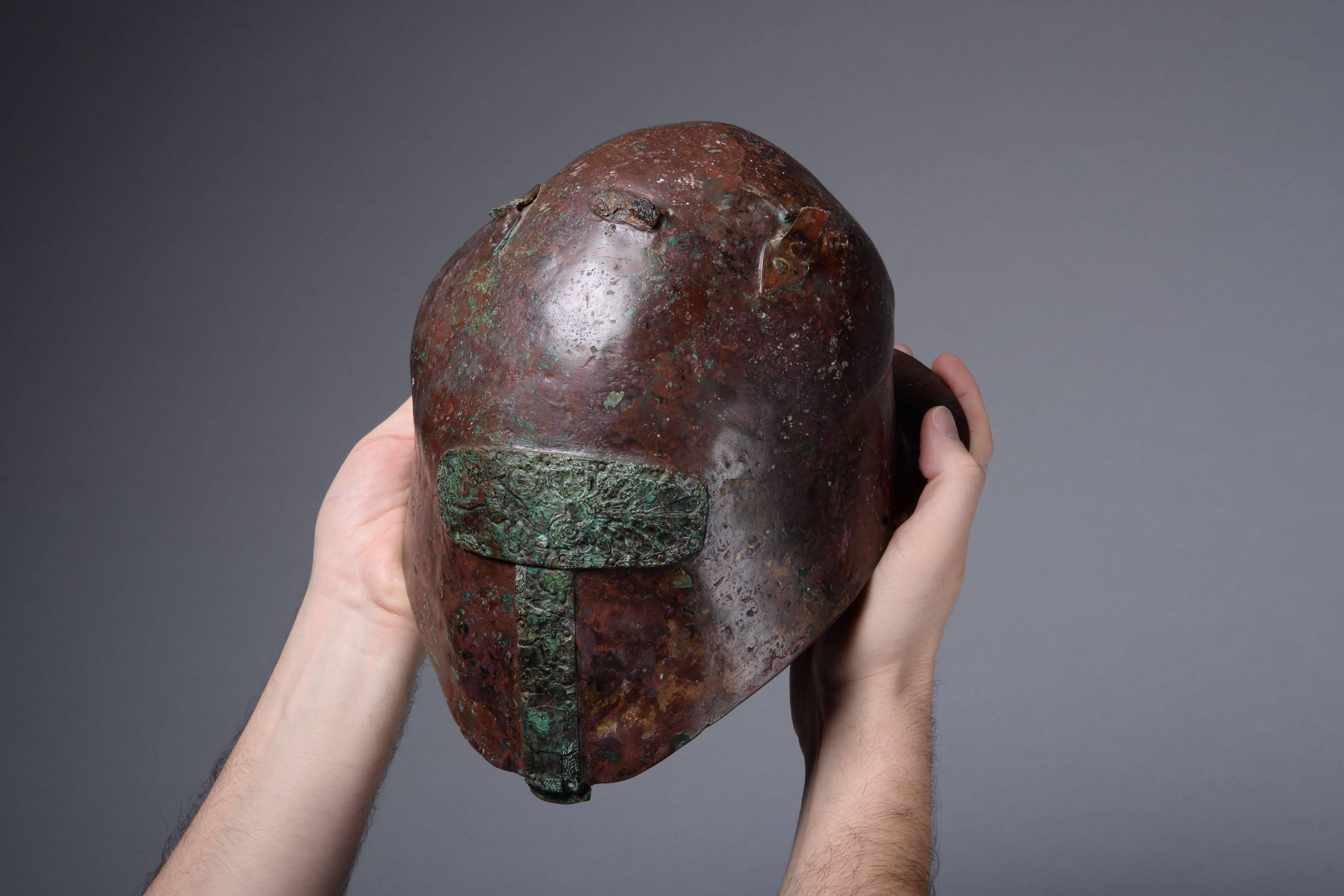 casque grec antique
