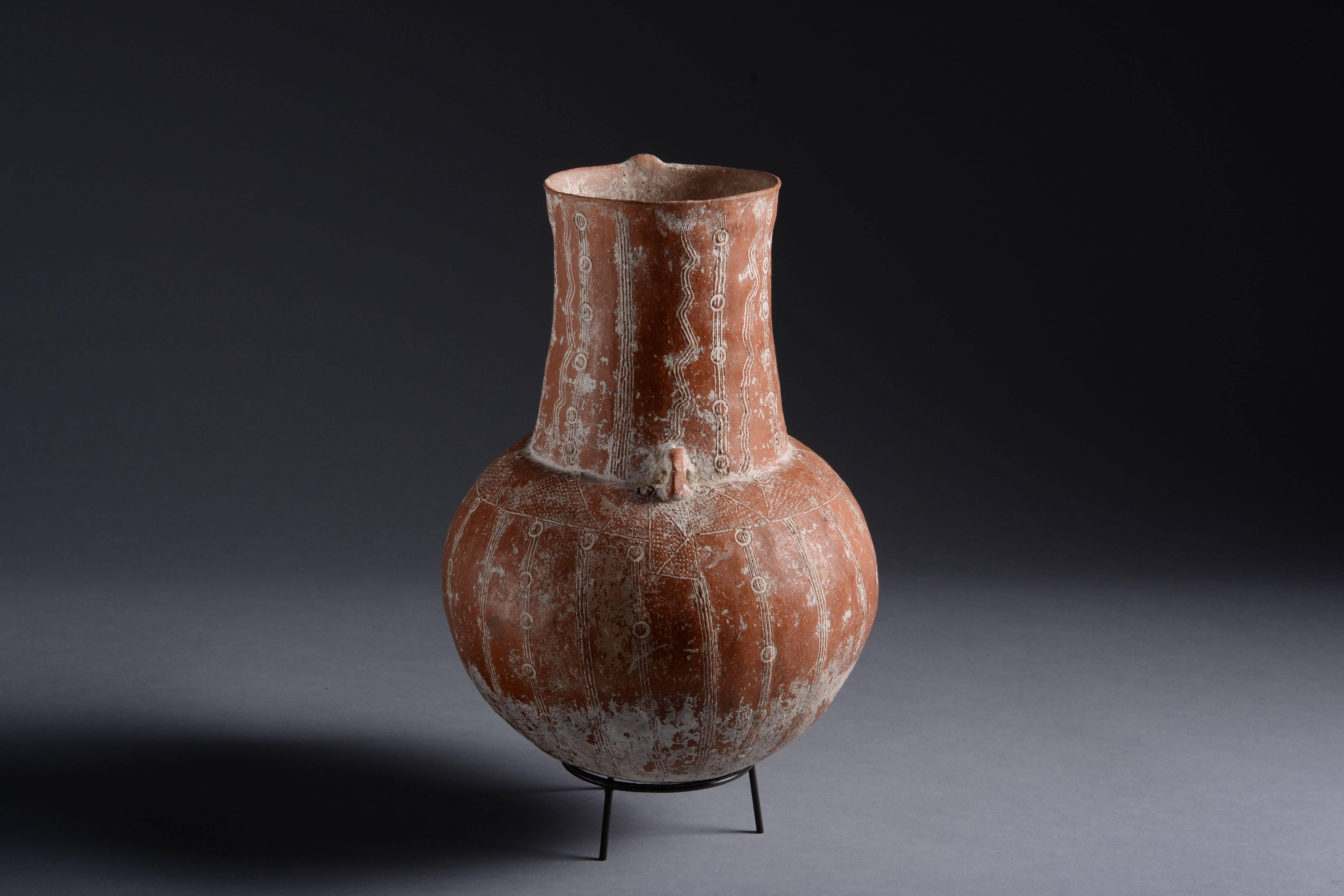 Greek Ancient Cypriot Early Bronze Age Jug, 2400 Bc
