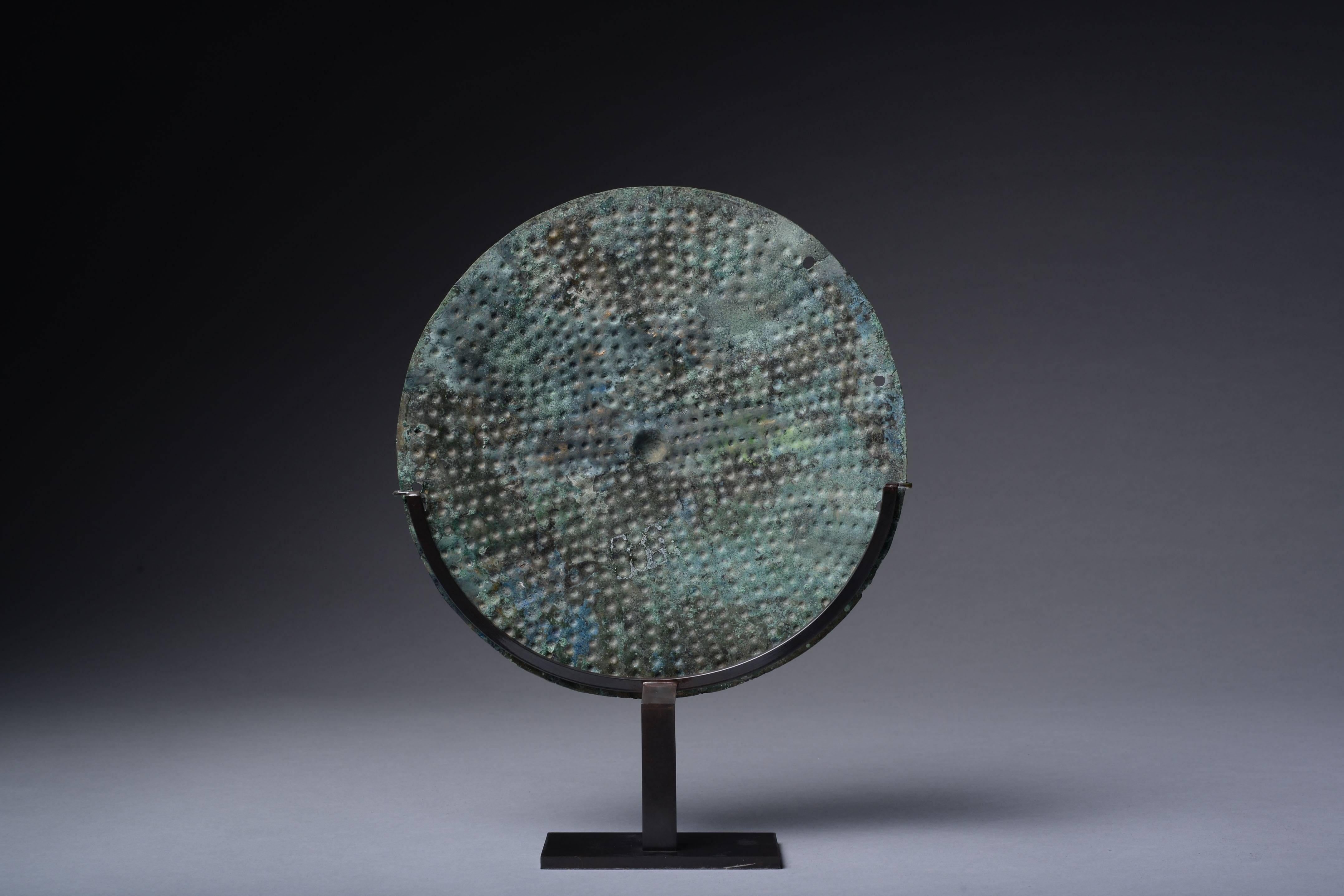 Ancient Etruscan Bronze Shield Boss, 650 BC In Good Condition In London, GB