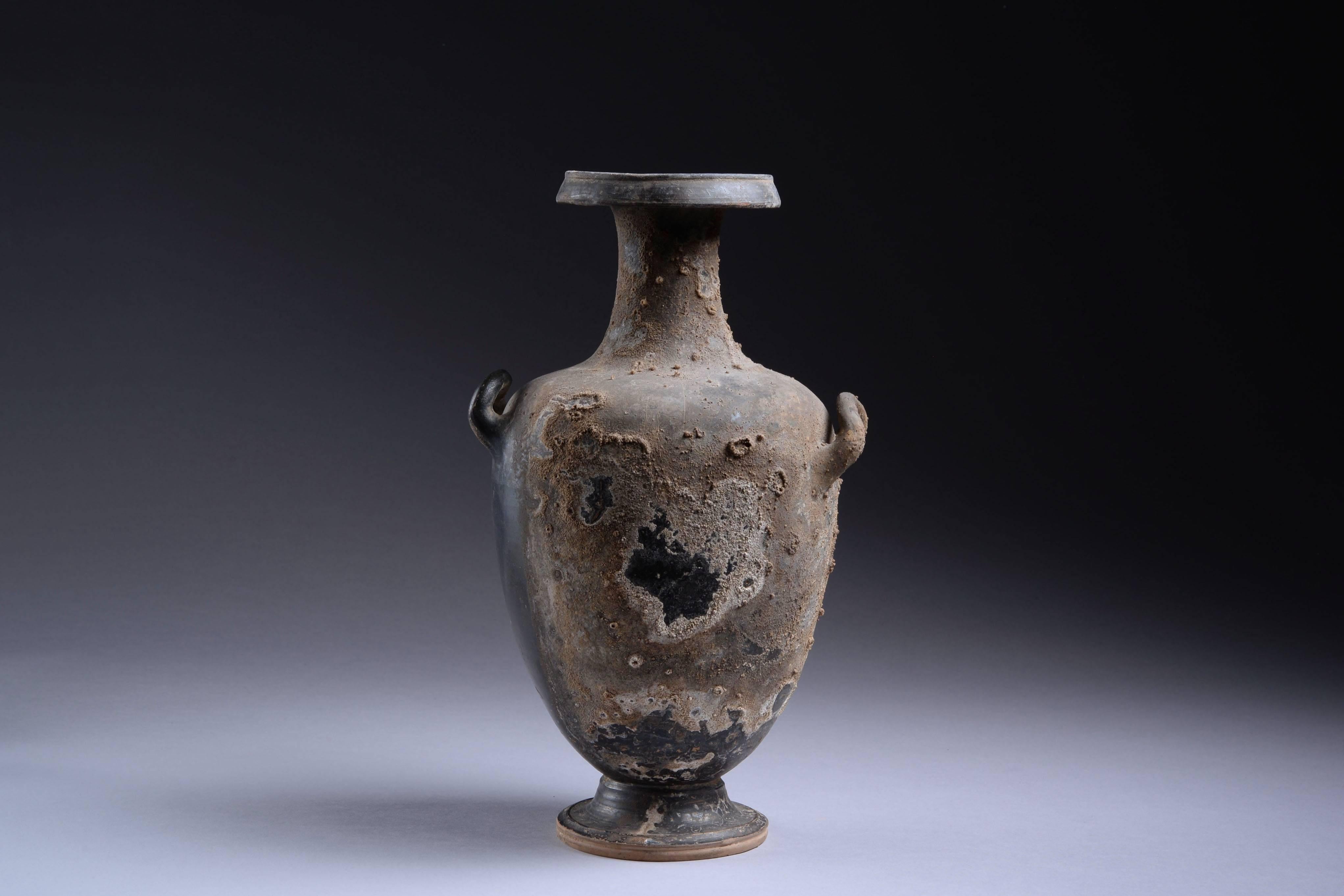 ancient glazed pottery