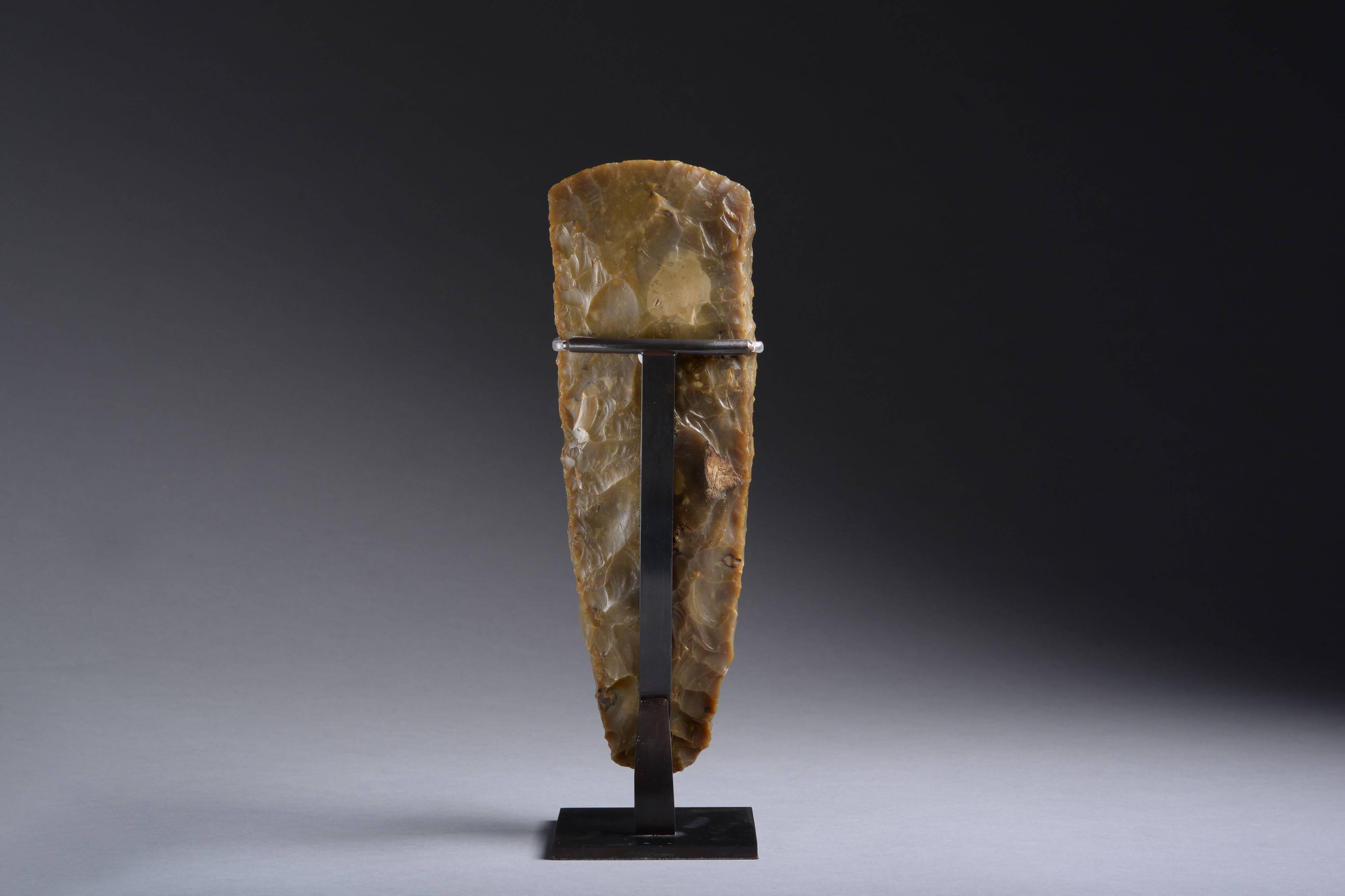 18th Century and Earlier Scandinavian Neolithic Flint Axe, 4000 BC