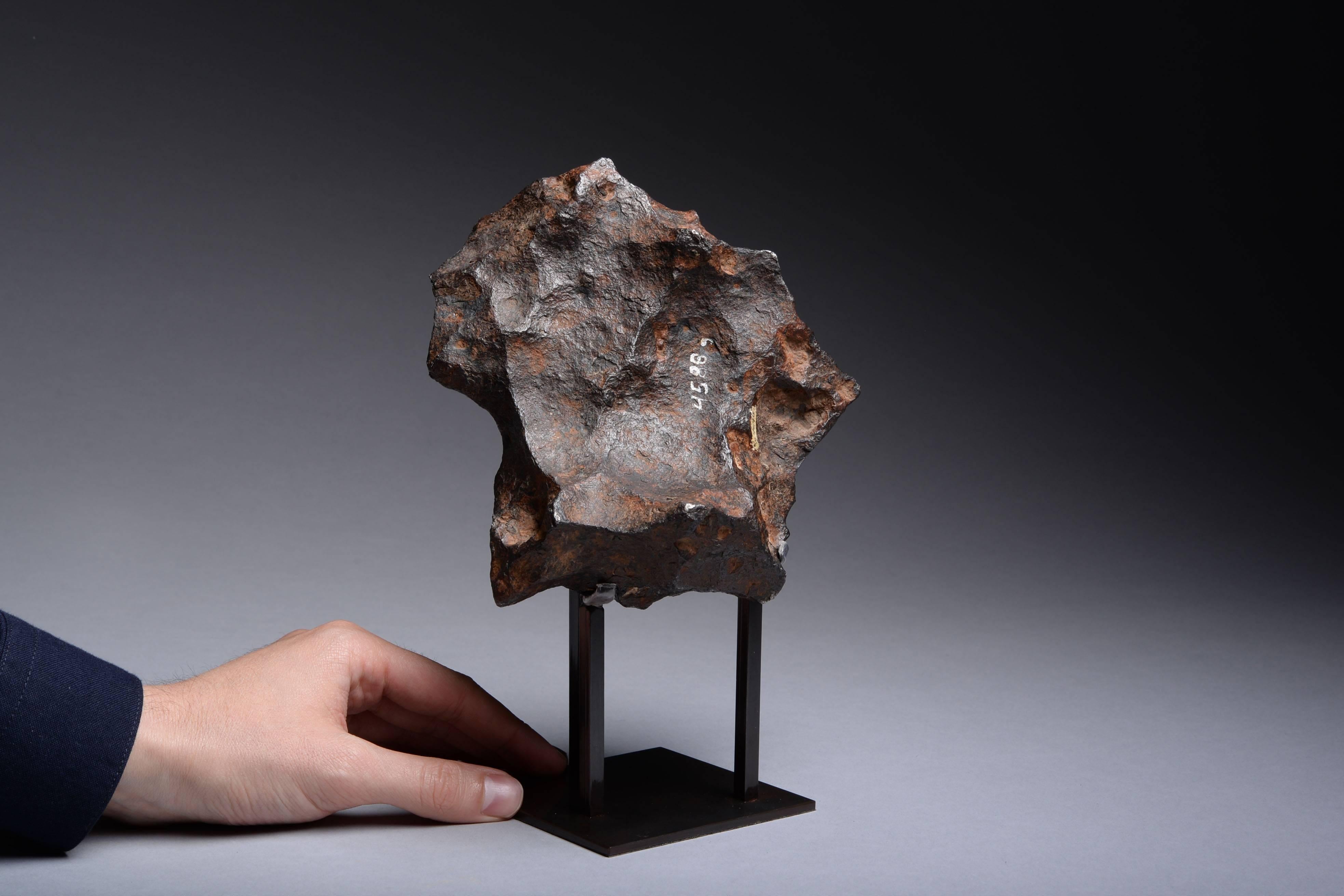 18th Century and Earlier Superb Extra-Terrestrial Abstract Sculpture, Iron Meteorite
