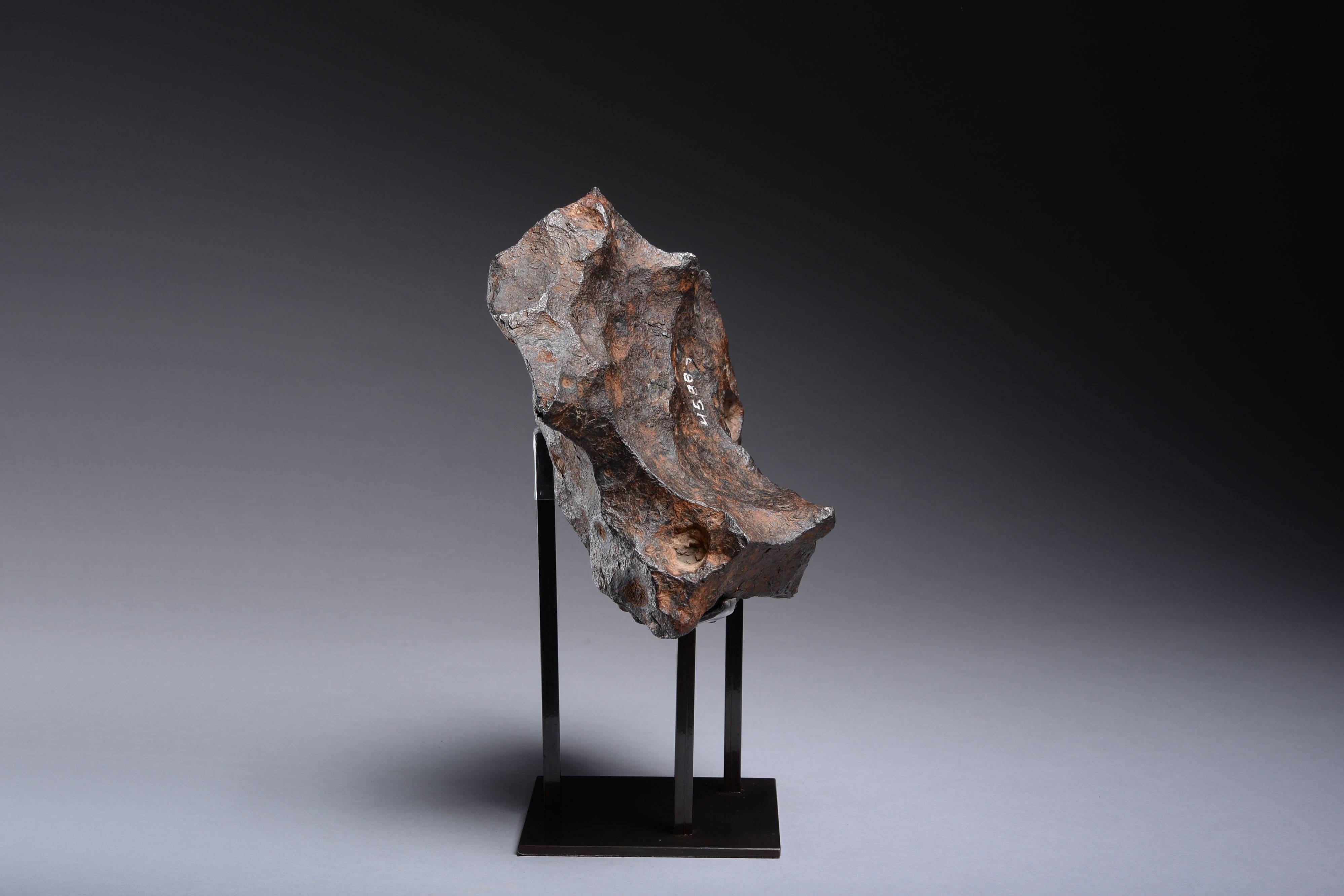 Superb Extra-Terrestrial Abstract Sculpture, Iron Meteorite 1