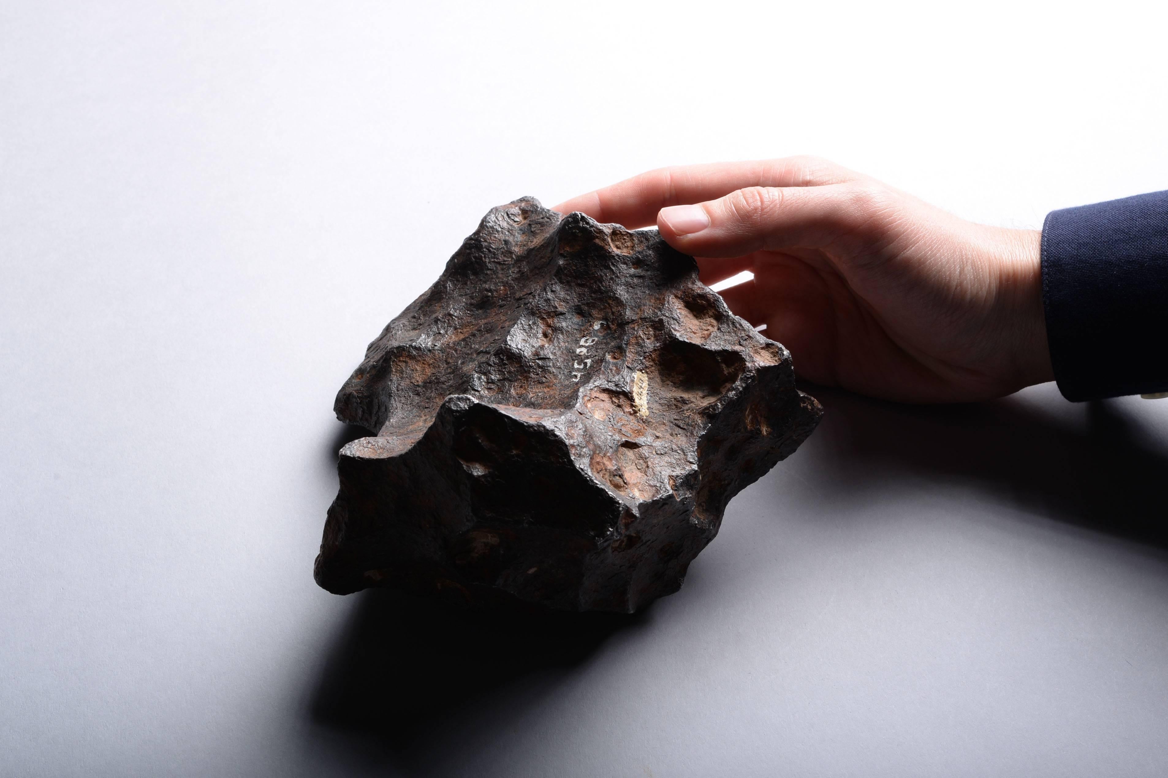 Superb Extra-Terrestrial Abstract Sculpture, Iron Meteorite 3