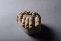 Roman Marble Fragment of a Life-Size Statue, 150 AD
