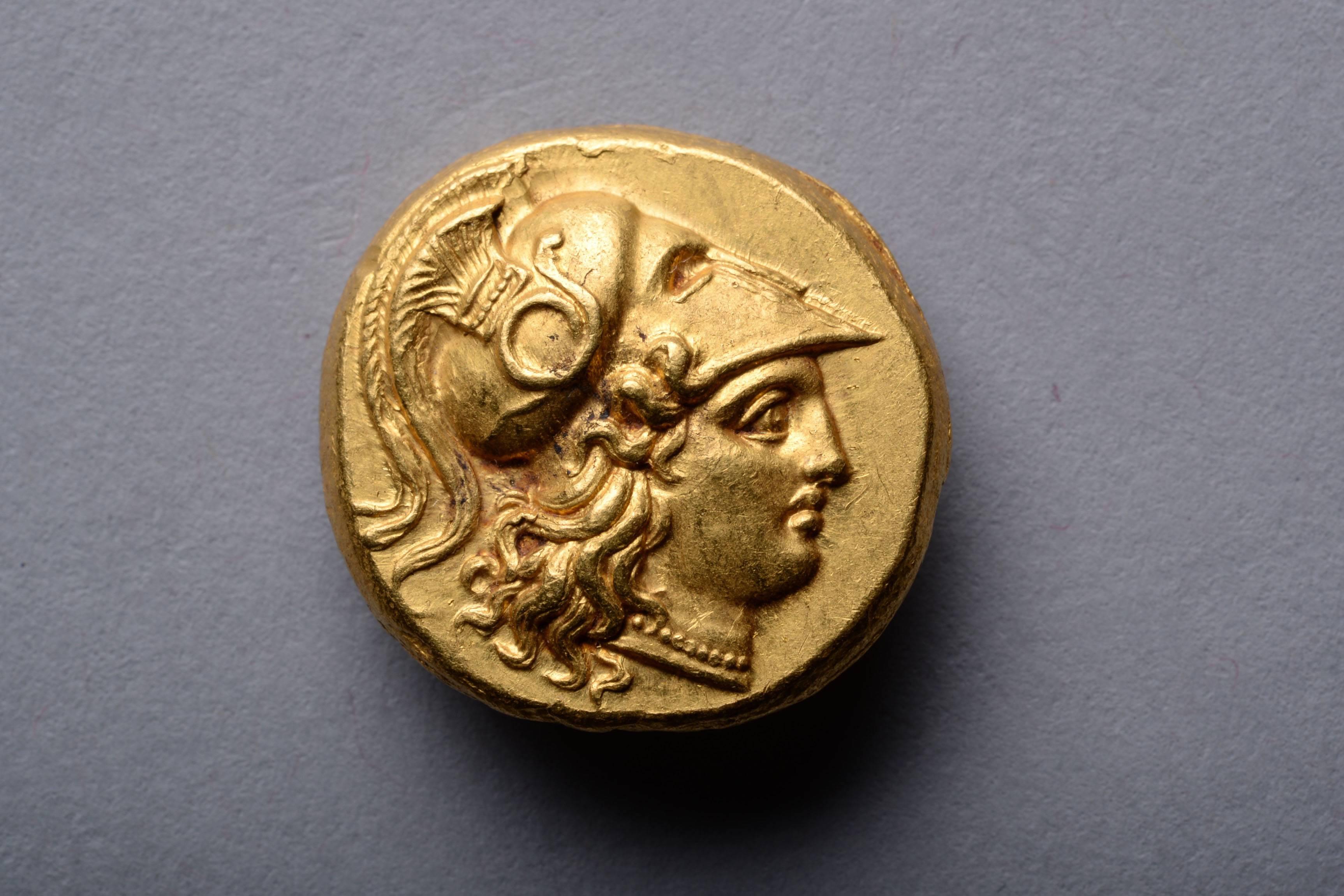 alexander the great gold coin