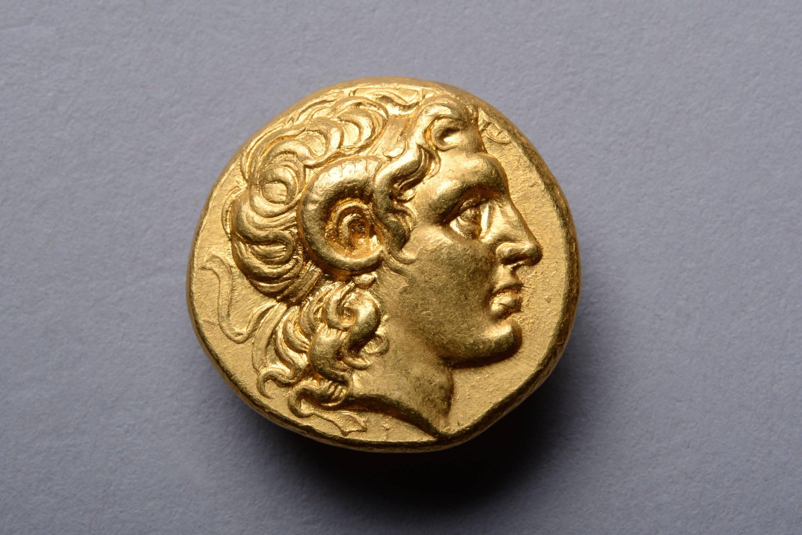 alexander the great gold coin