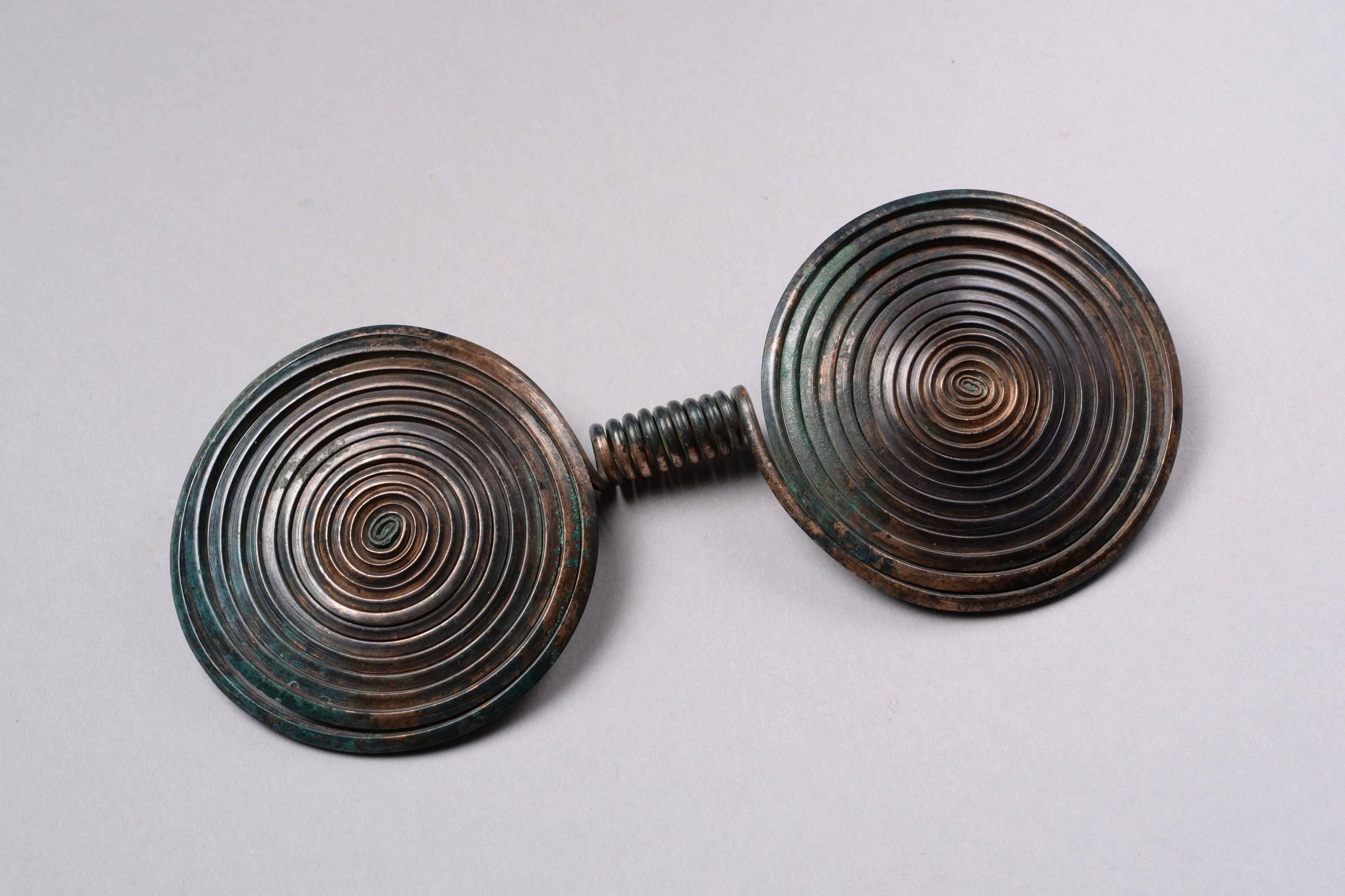 Bronze Age Spiral Brooch, 1000 BC In Excellent Condition In London, GB