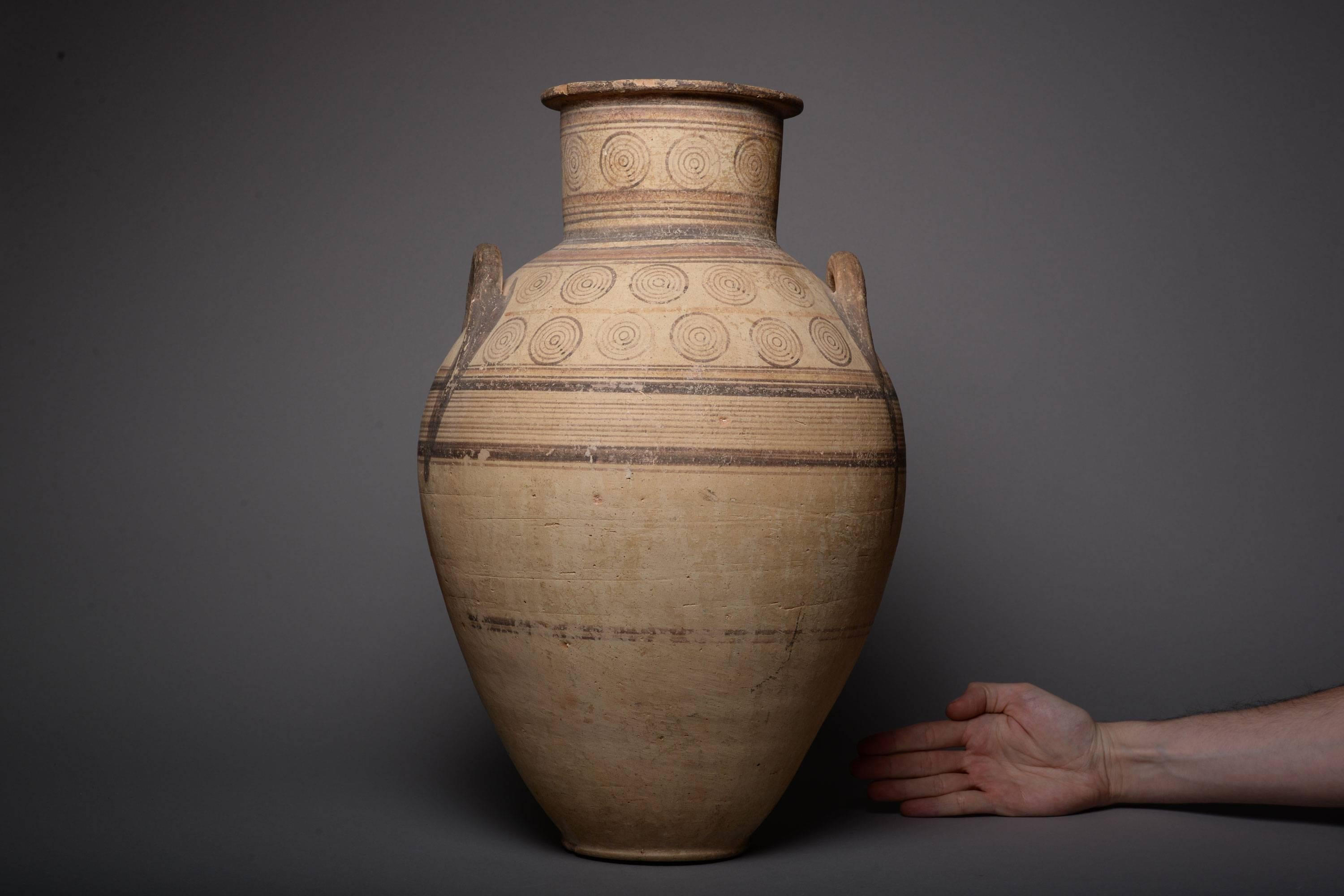 18th Century and Earlier Ancient Cypriot Amphora - 950 BC