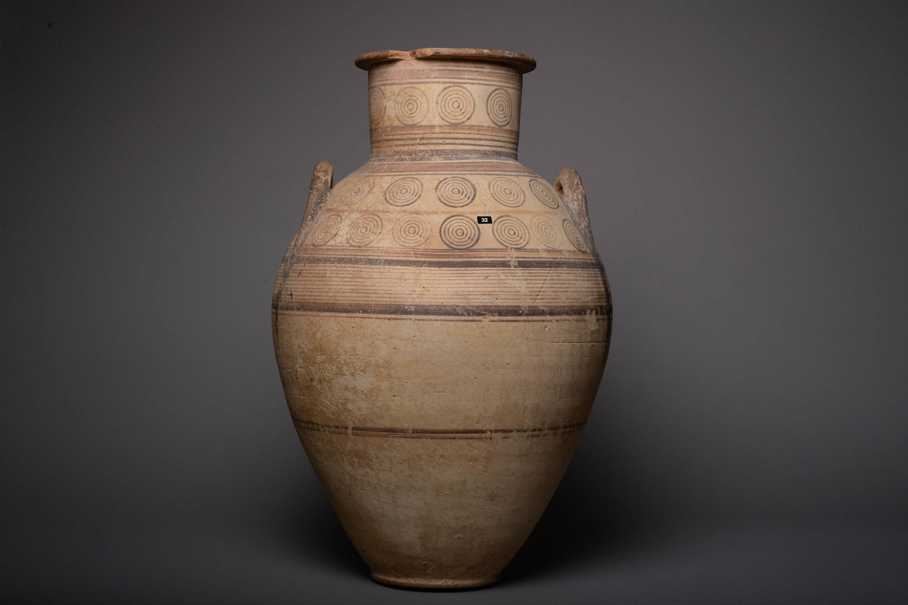 Central American Ancient Cypriot Amphora - 950 BC